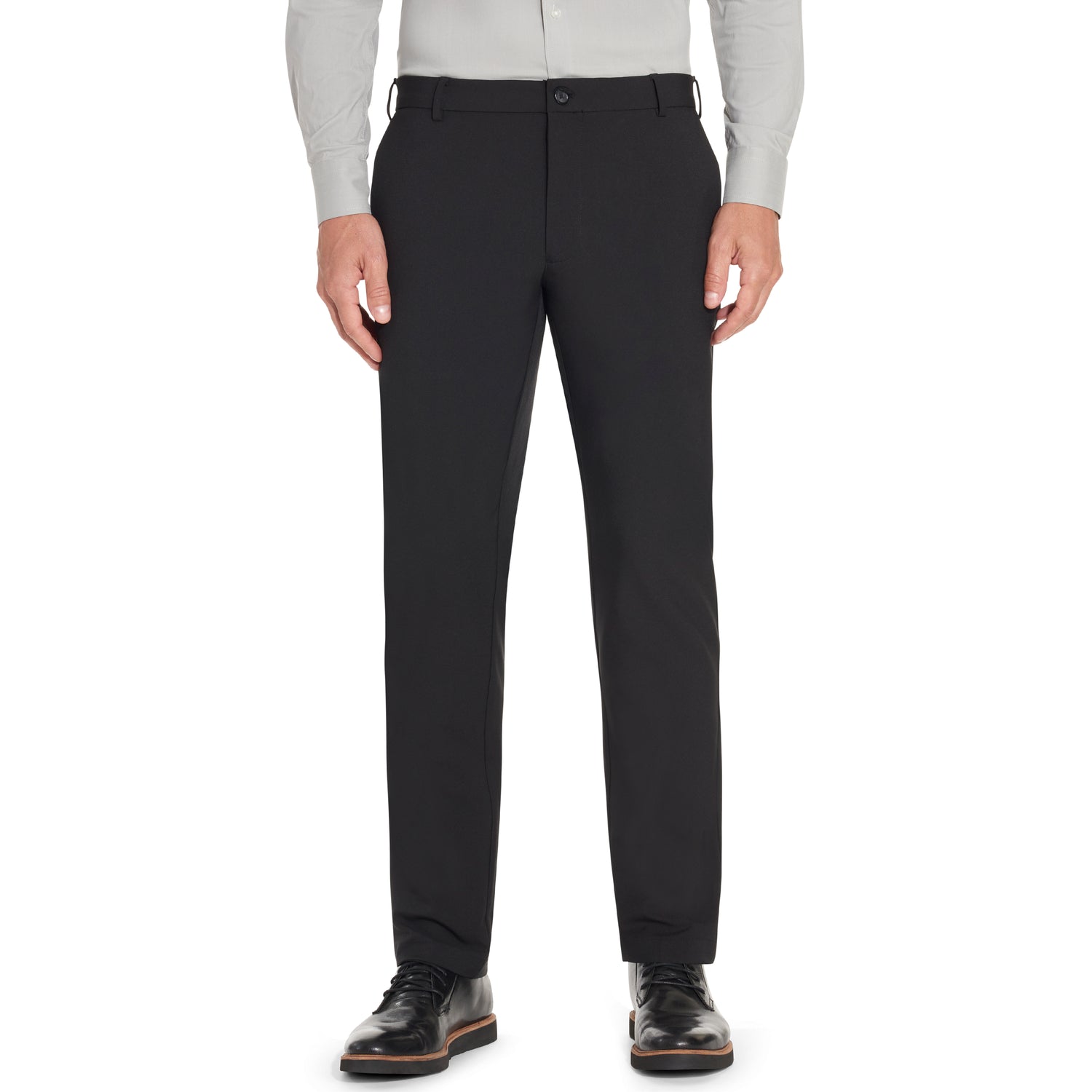 Straight fit suit trousers · Black · Dressy
