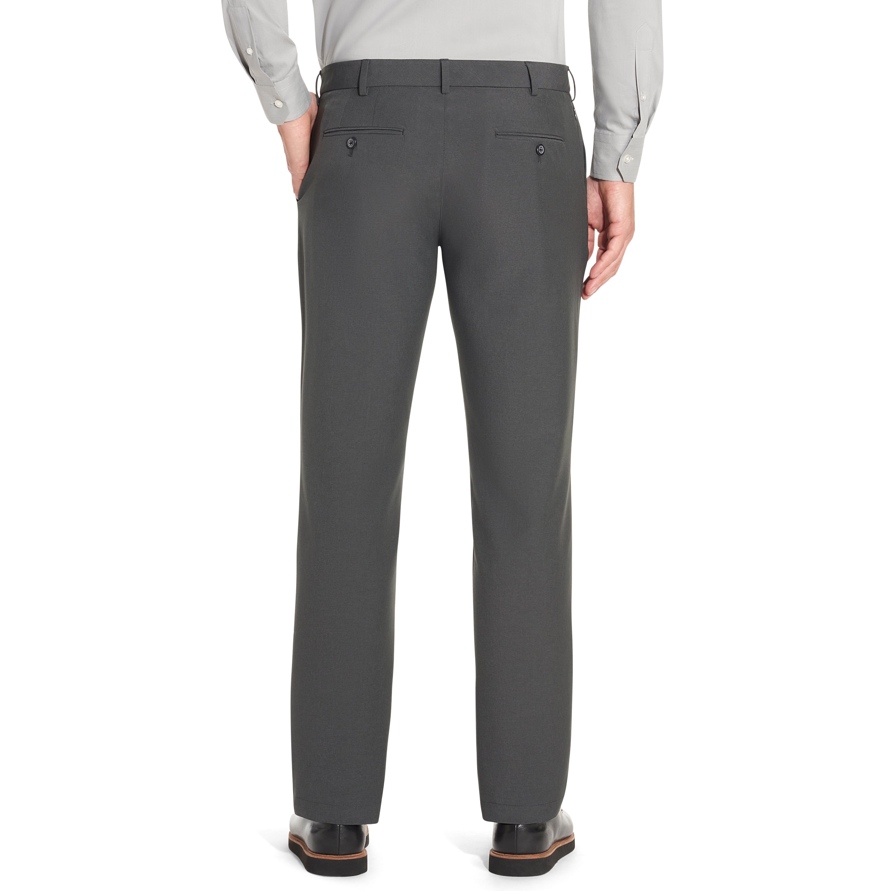 Stretch fabric slim-fit printed suit trousers - Man | Mango Man India