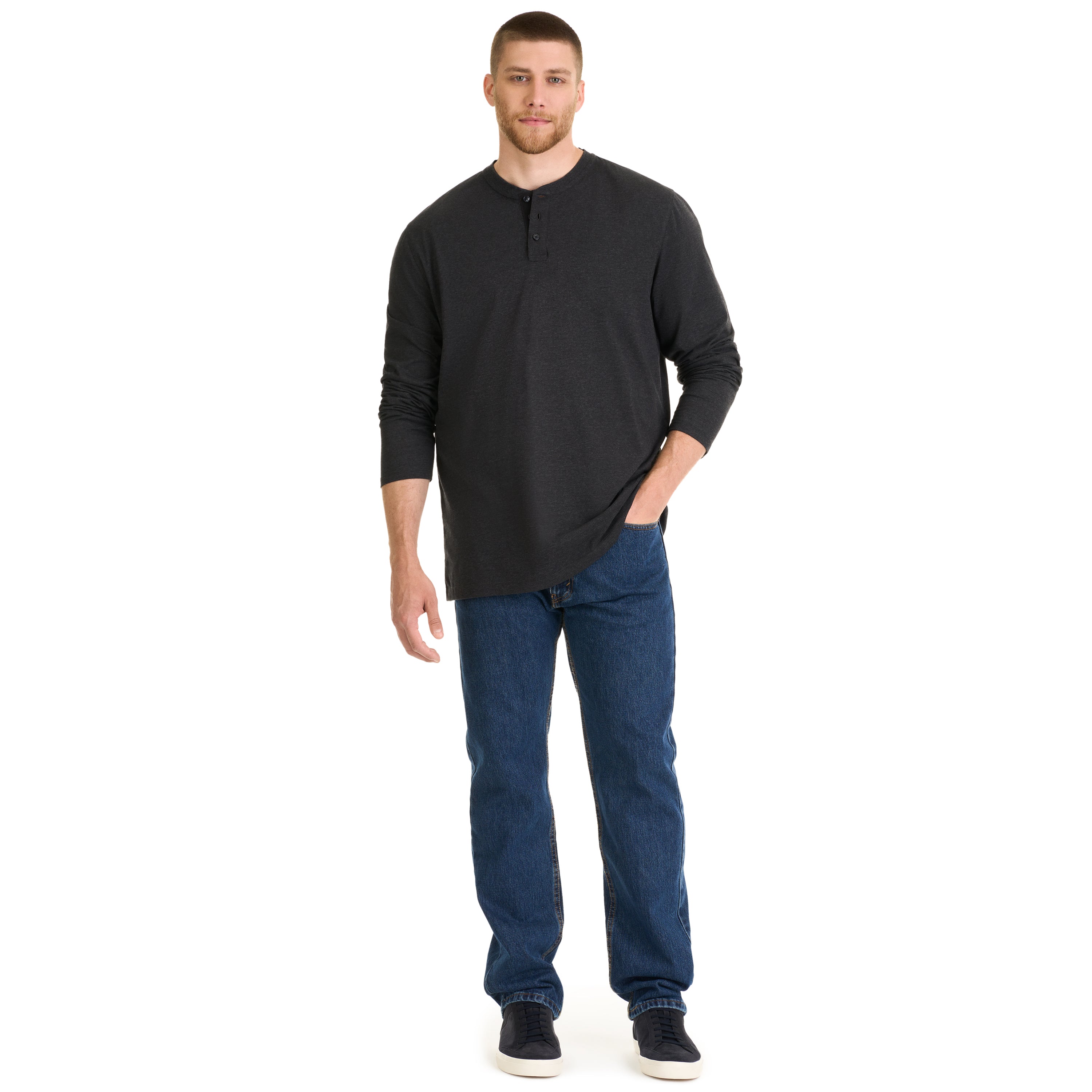 Big and 2024 tall thermal henley