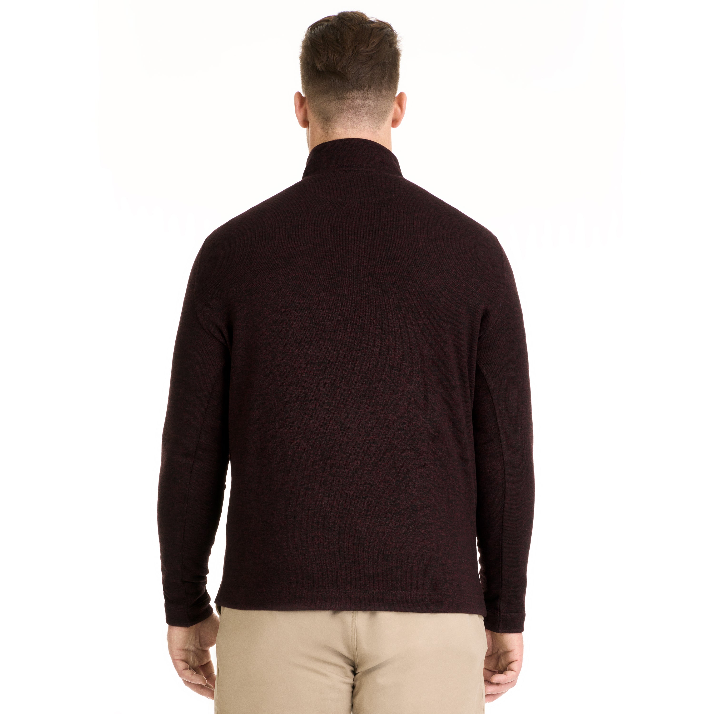 Essential Sweater Fleece Quarter Zip - Big & Tall – Van Heusen