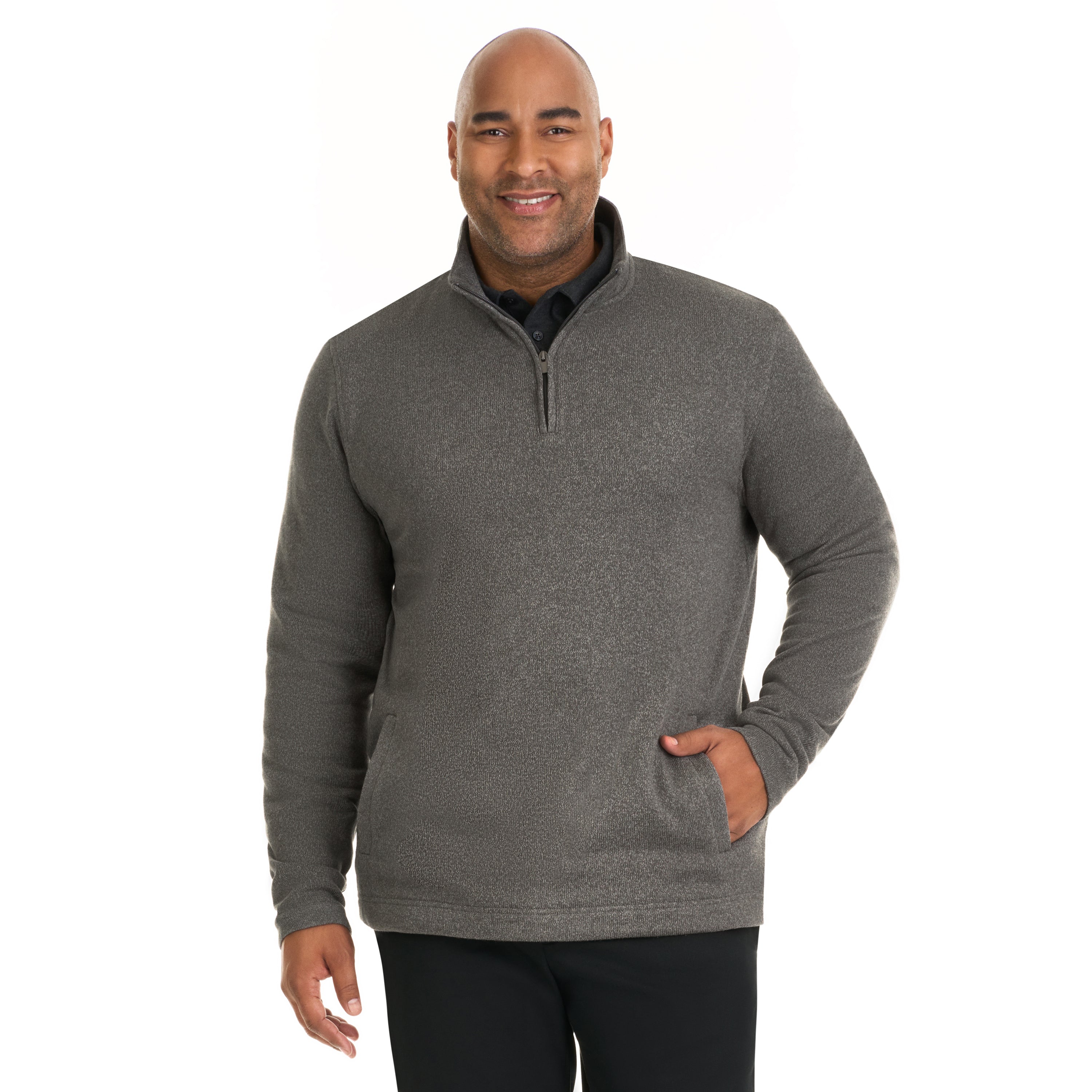 Essential Sweater Fleece Quarter Zip - Big & Tall