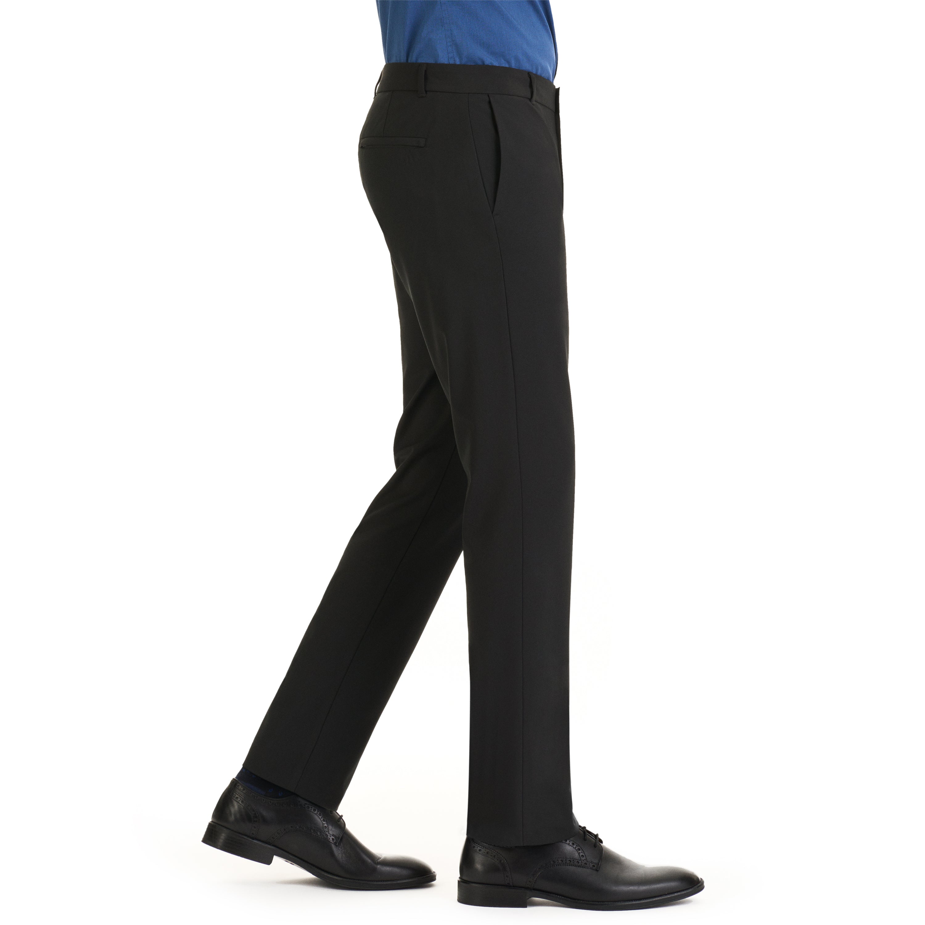 Essential Flat Front Straight Fit Stretch Chino - Regular Fit