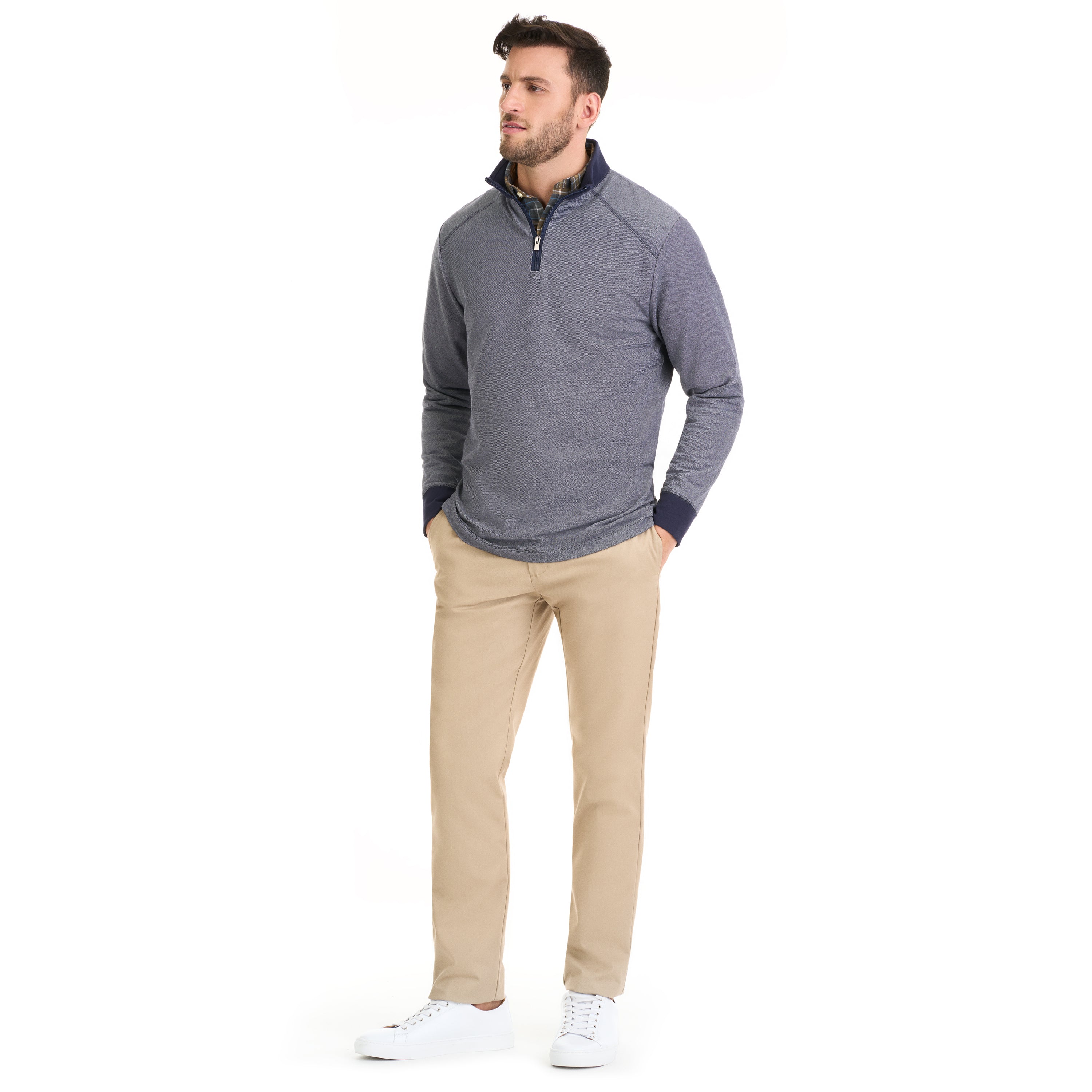 Van heusen deals pullover shirts