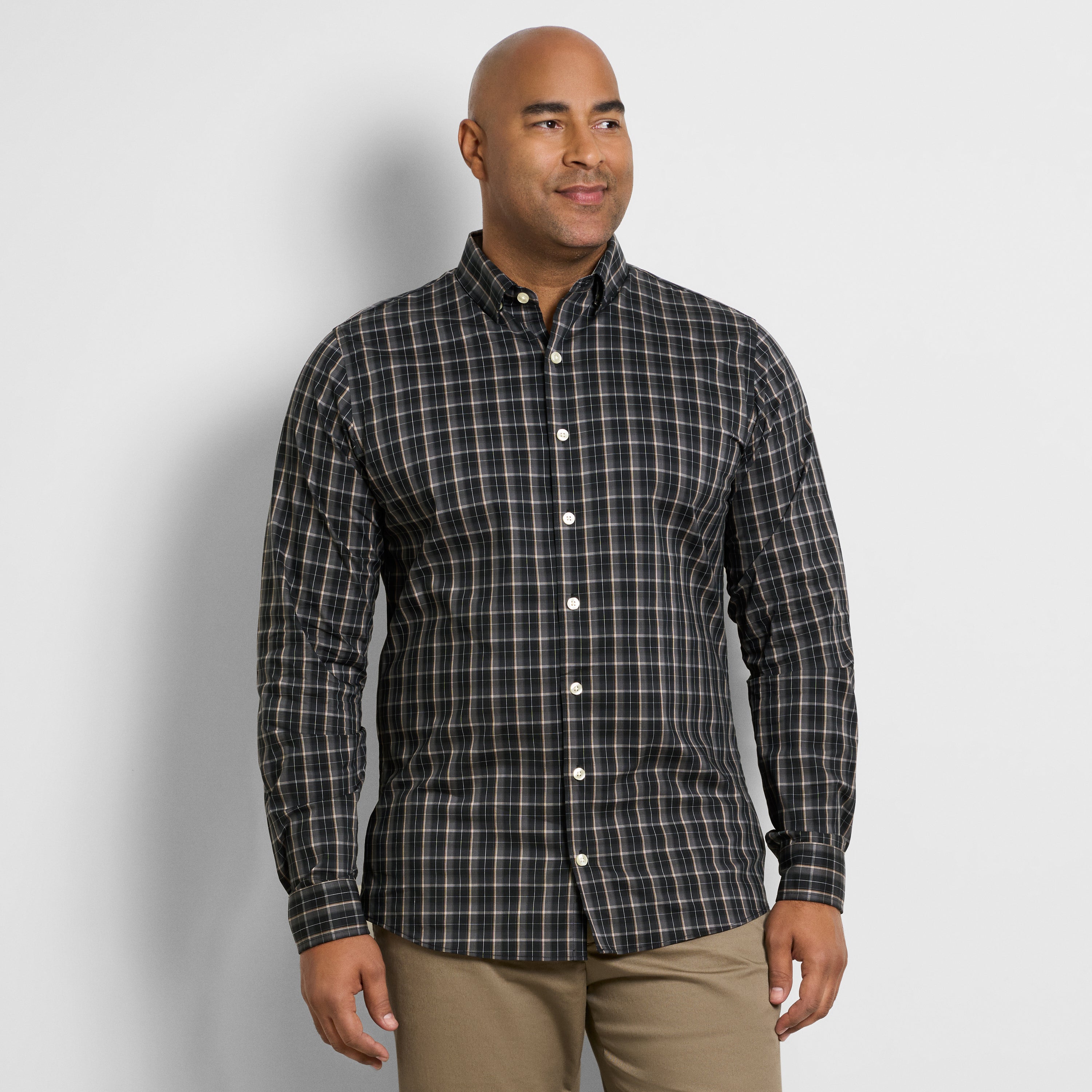 Men's XXL Van Heusen, Wrangler & Panhandle button outlet down short&long sleeve shirts