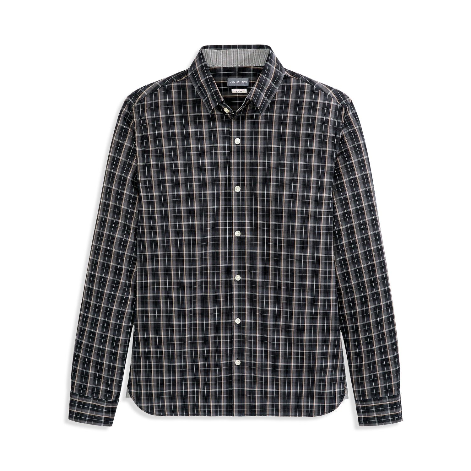 Cronbie Long Sleeve Stain Shield Shirt Updated Plaid - Big &amp; Tall