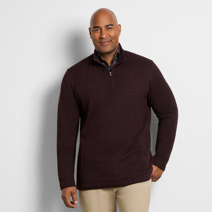 Essential Camdin Fleece Quarter Zip – Big &amp; Tall