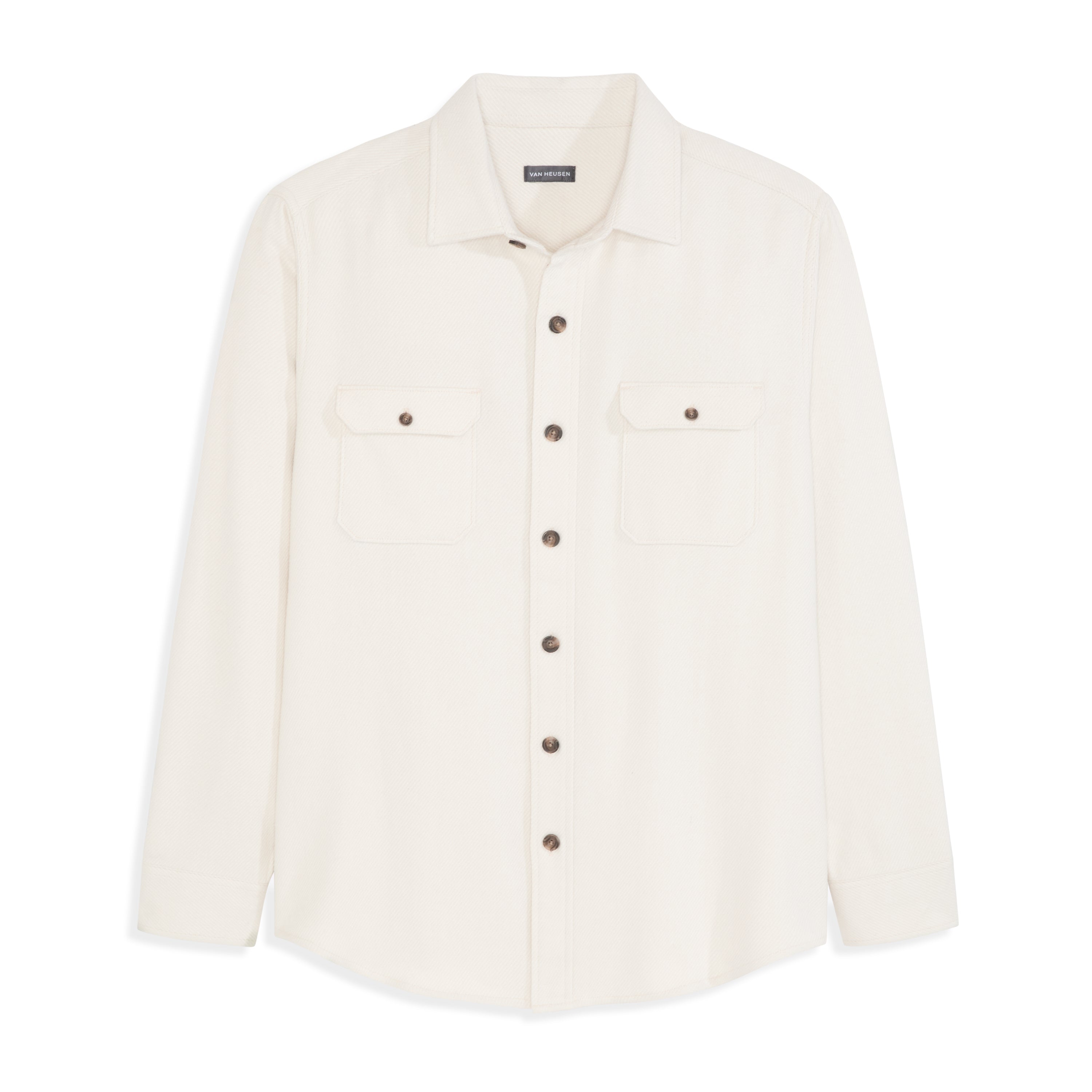 Essential Brushed Twill Shirt Jacket – Regular Fit