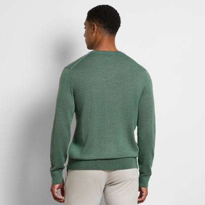 Essential Rhodes Merino V-Neck Sweater – Regular Fit