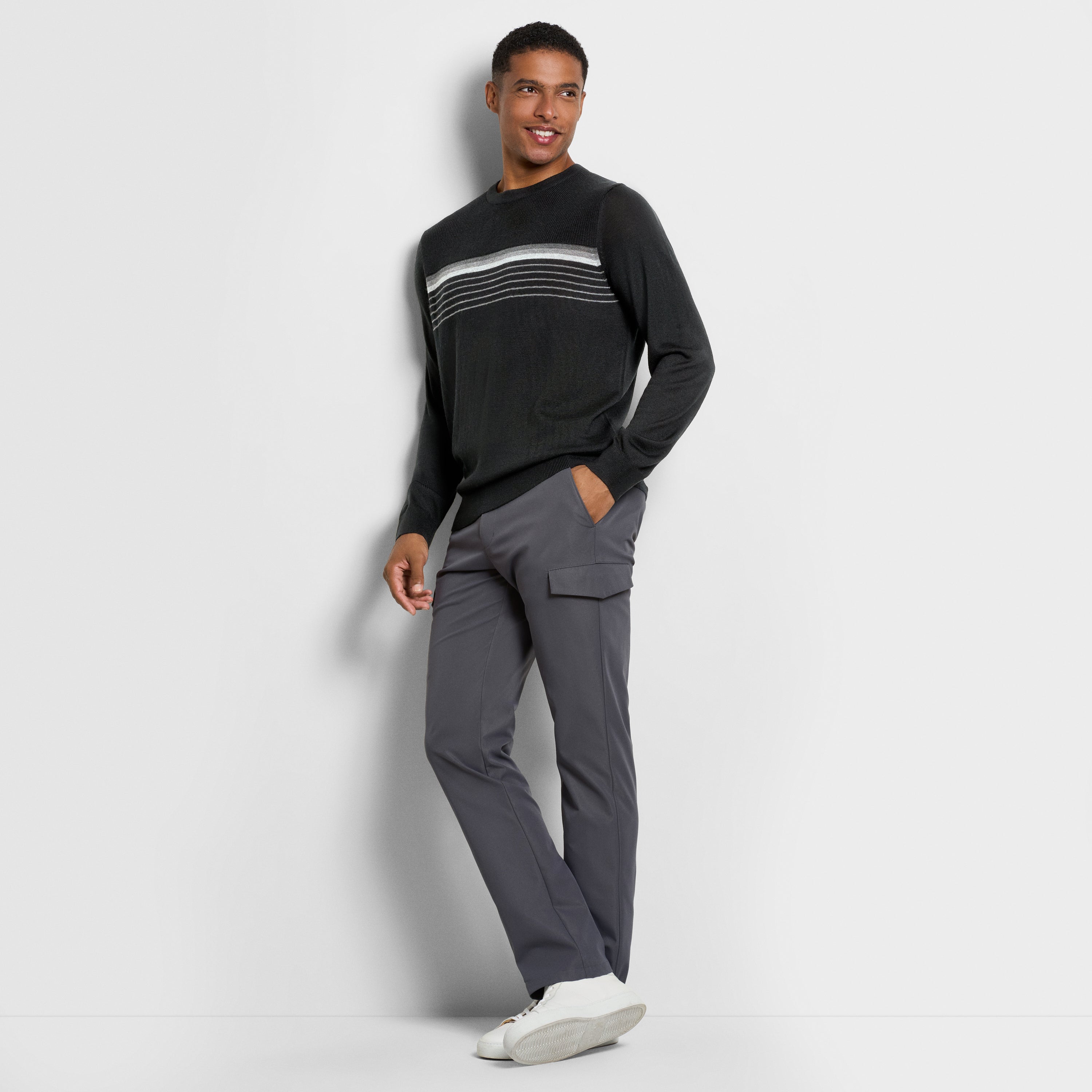 Essential Rhodes Merino Crew Neck – Regular Fit