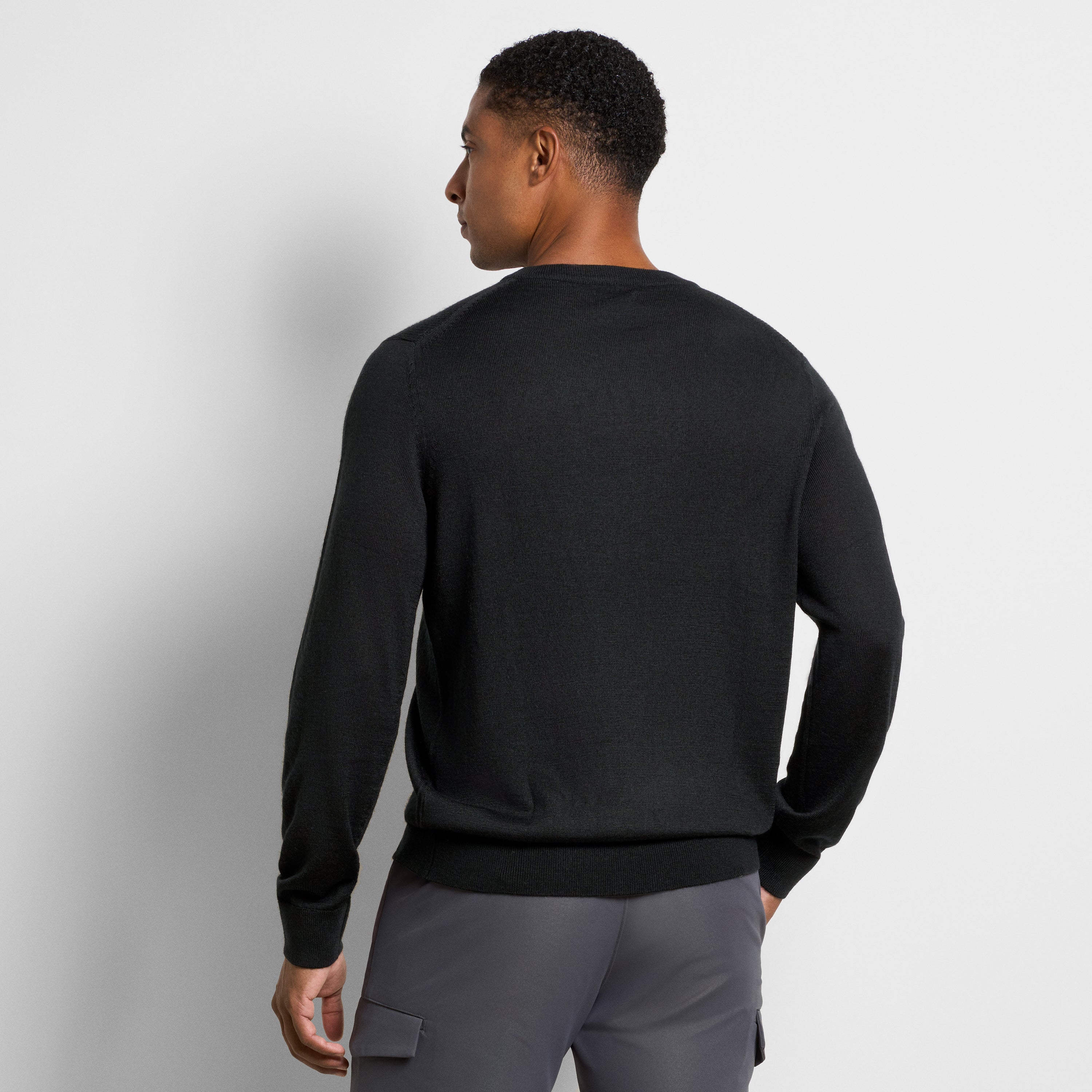 Essential Rhodes Merino Crew Neck – Regular Fit