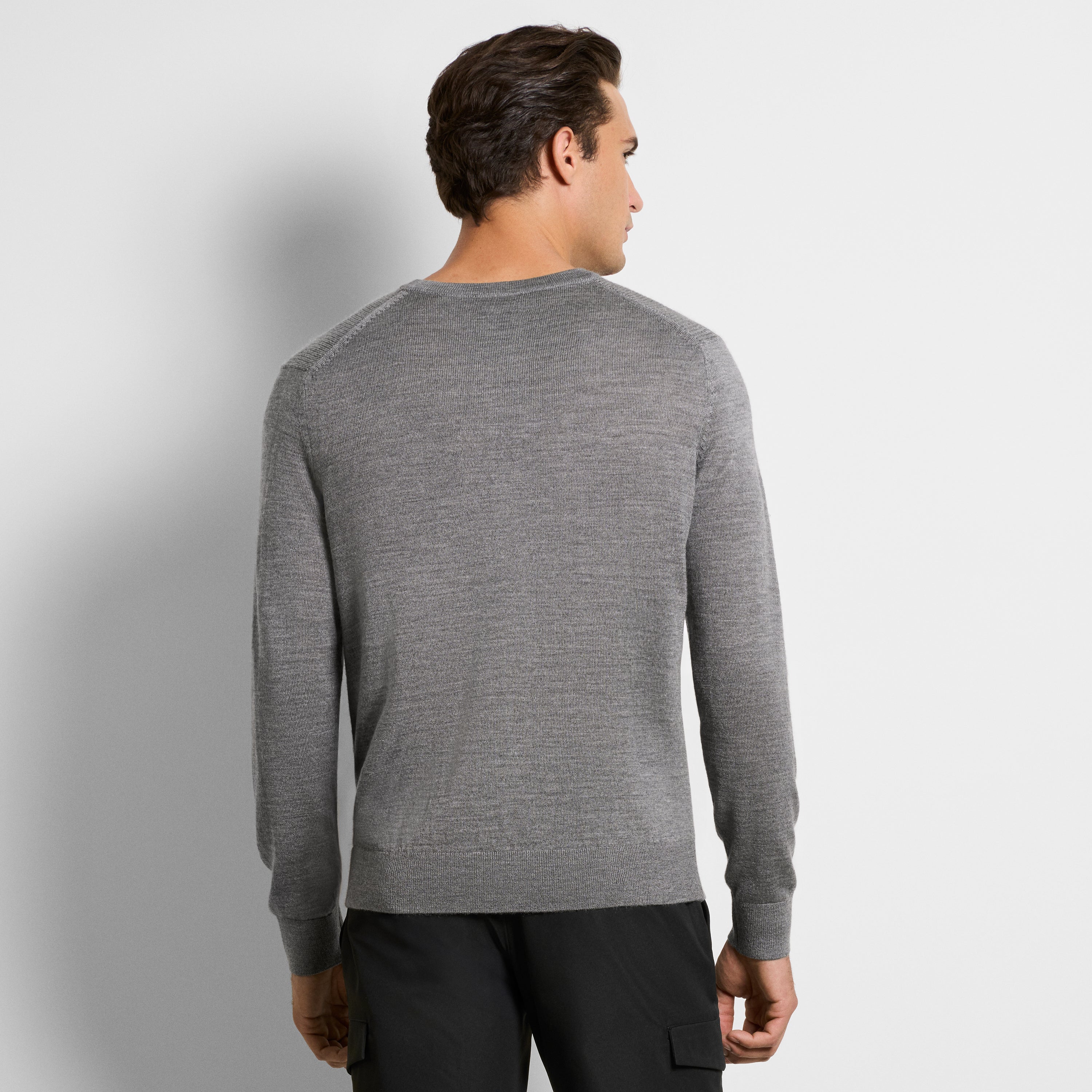 Essential Rhodes Merino Crew Neck – Regular Fit