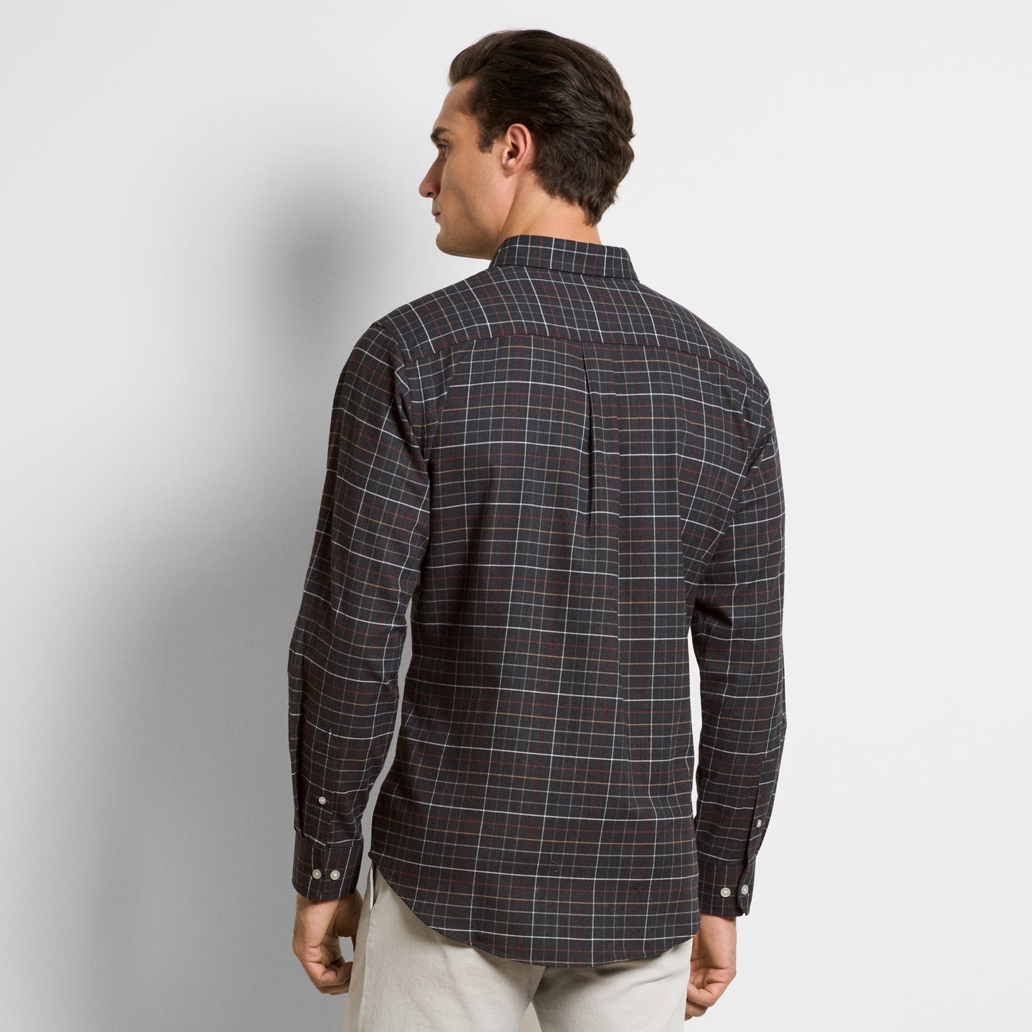 Weekend Twill Long Sleeve Tattersall – Regular Fit