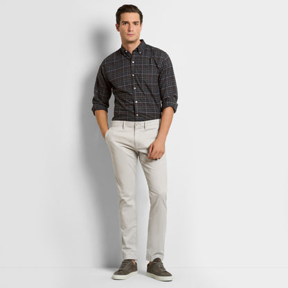 Weekend Twill Long Sleeve Tattersall – Regular Fit