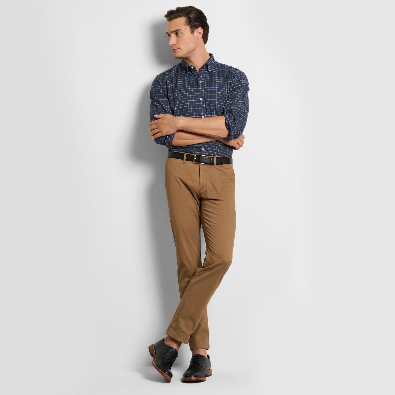 Weekend Twill Long Sleeve Tattersall – Regular Fit