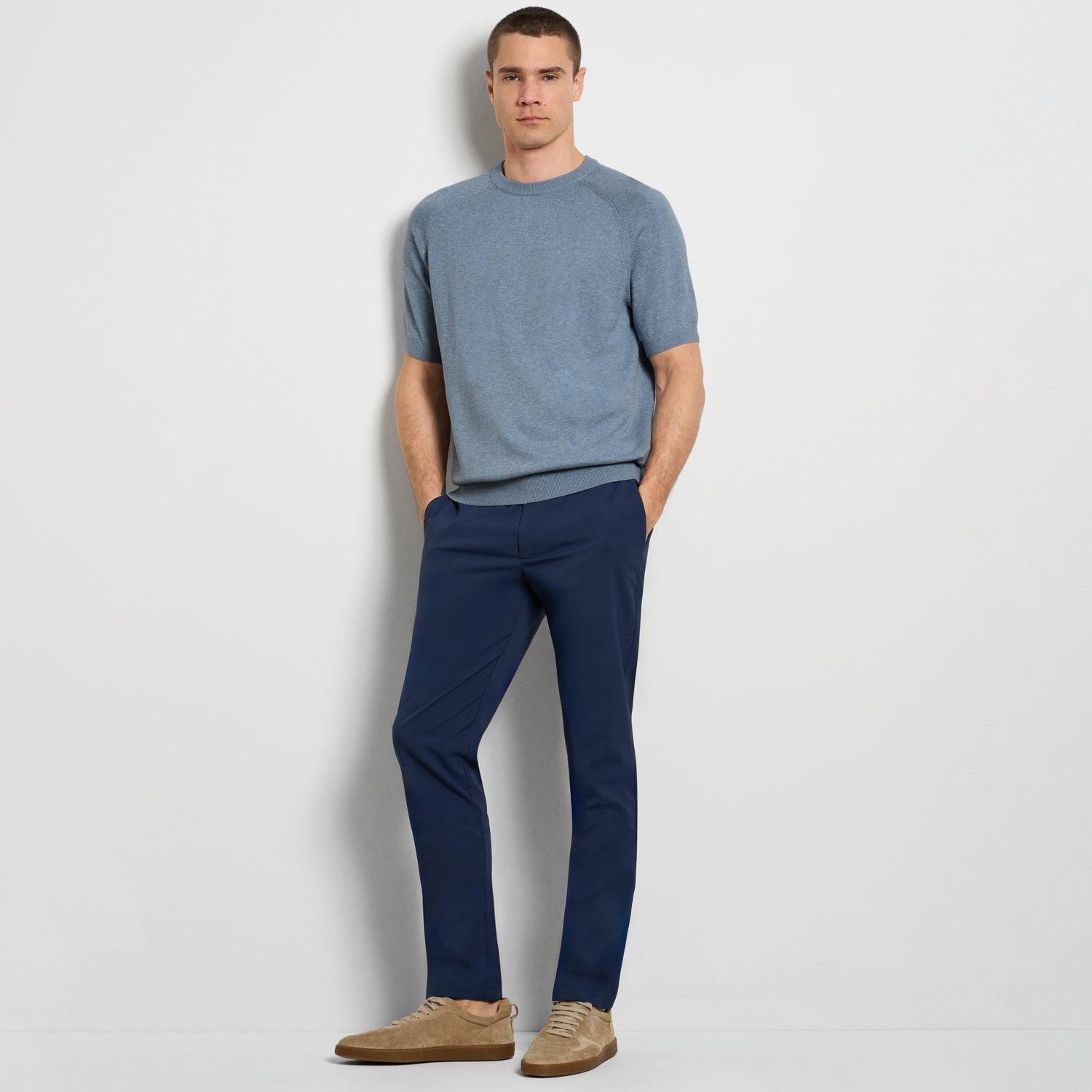 Essential Pearce Sweater Knit Crew - Regular Fit