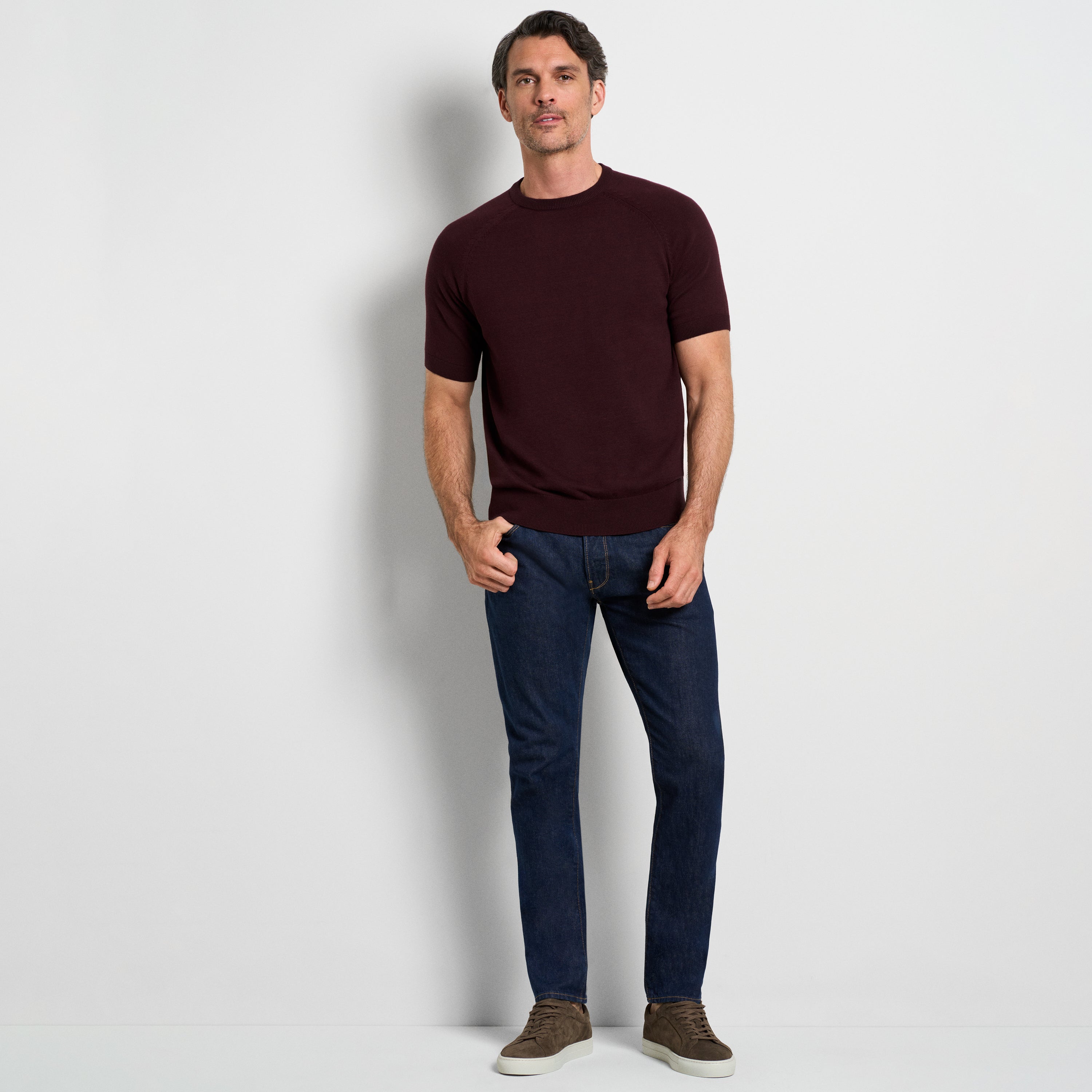 Essential Pearce Sweater Knit Crew - Regular Fit