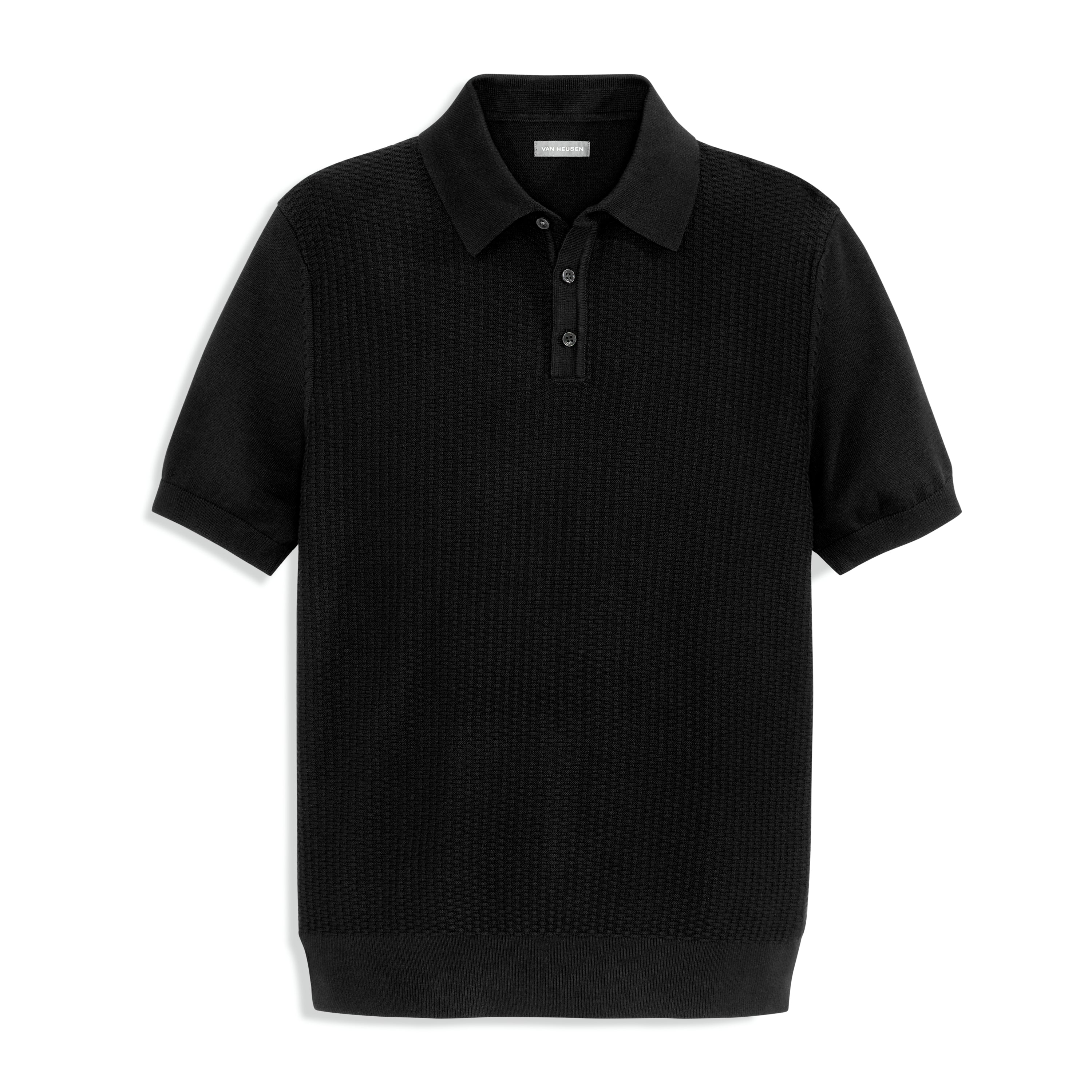 Essential Pearce Texture Sweater Knit Polo