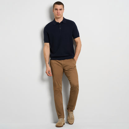 Essential Pearce Texture Sweater Knit Polo