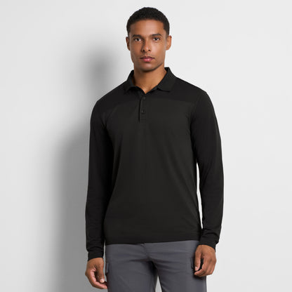 Club Seamless Long Sleeve Polo