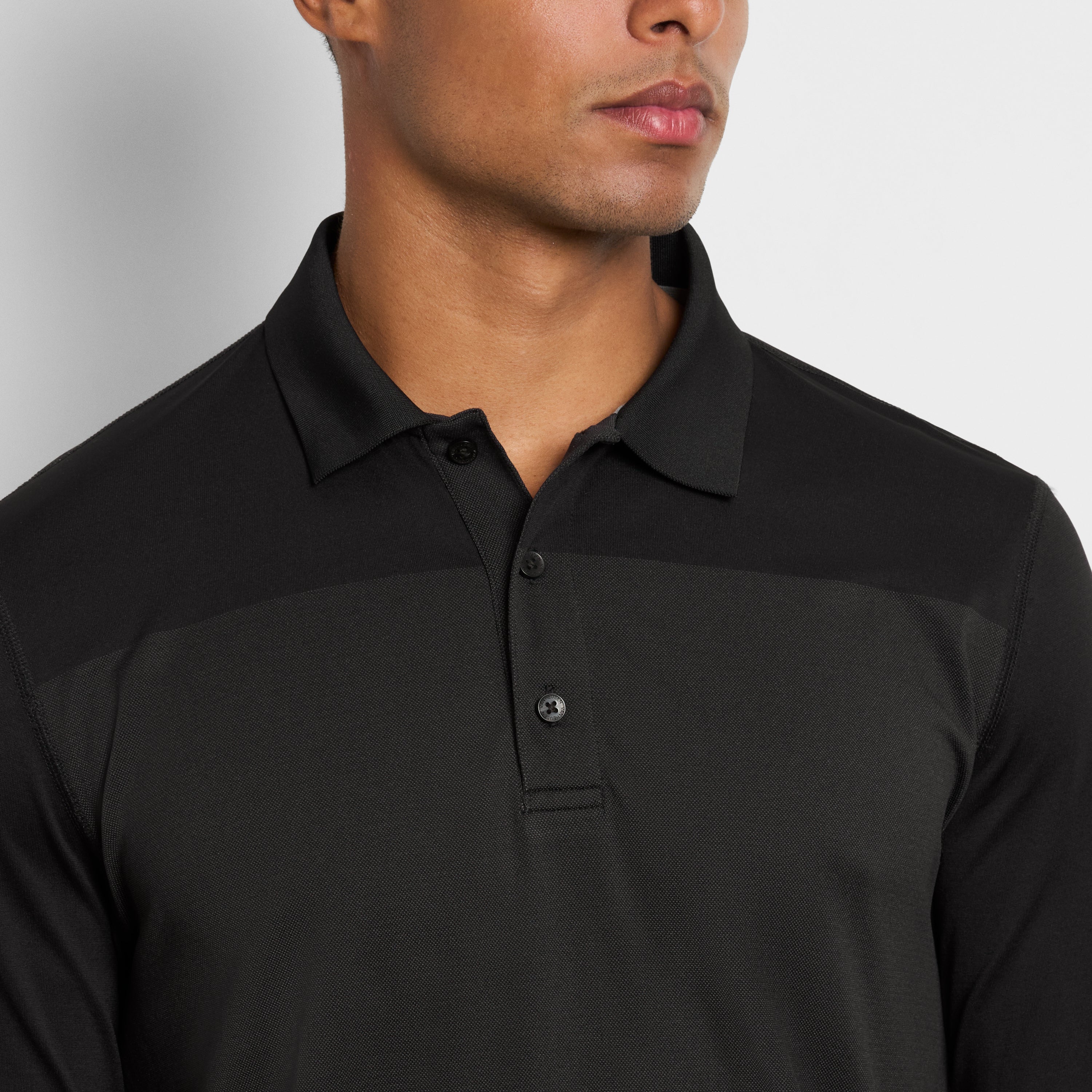 Club Seamless Long Sleeve Polo