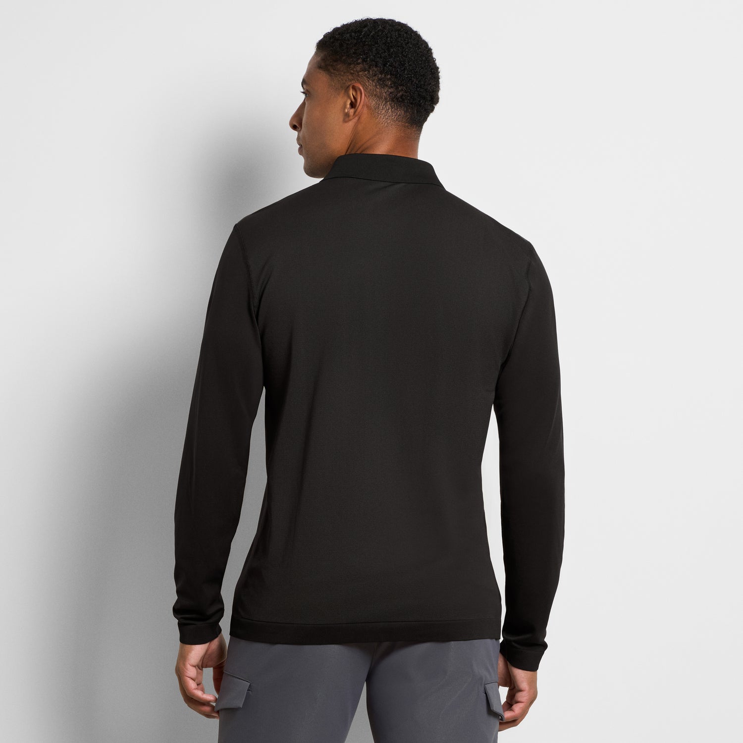 Club Seamless Long Sleeve Polo