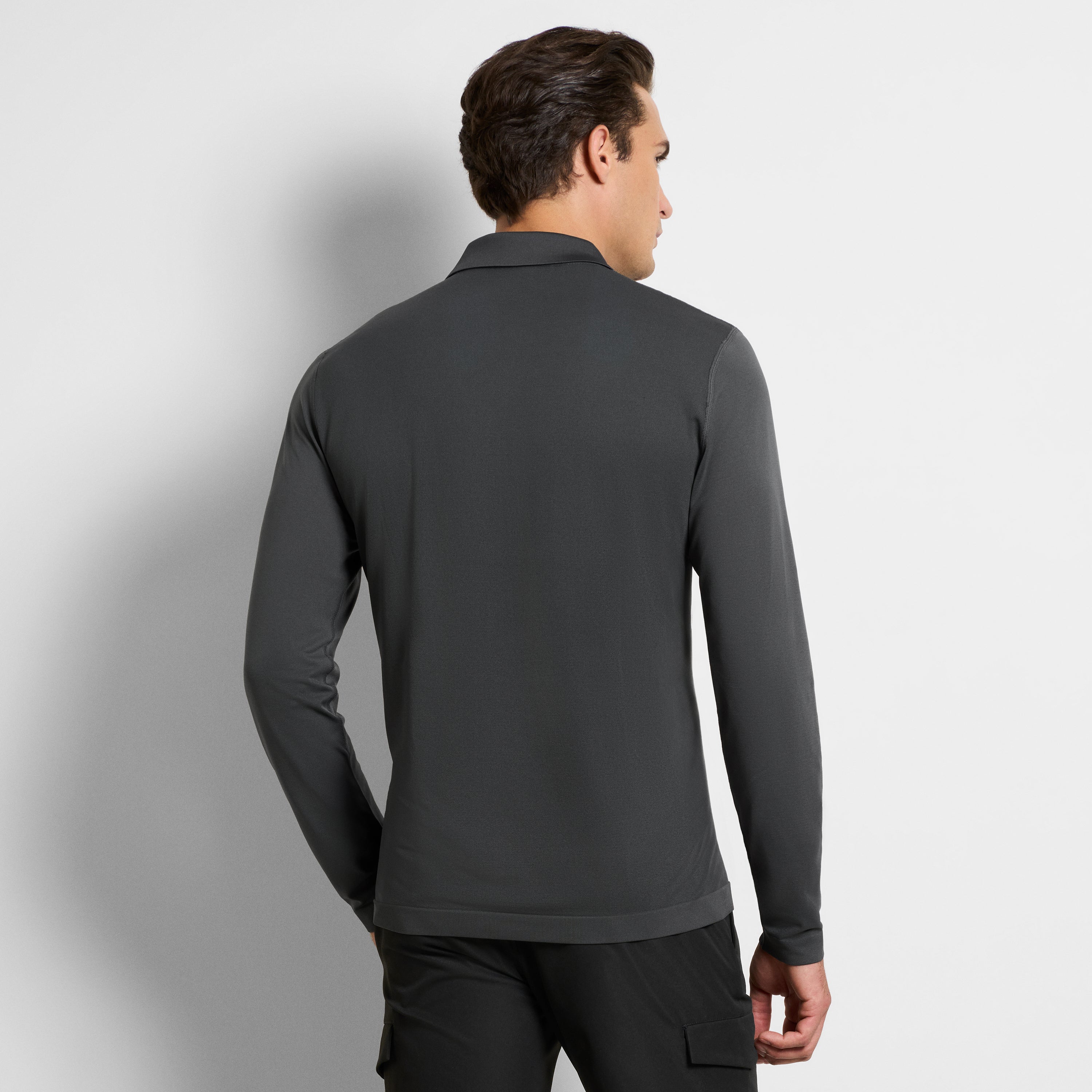 Club Seamless Long Sleeve Polo