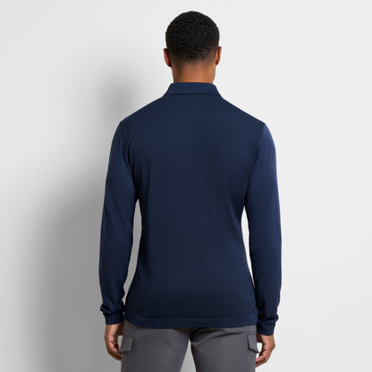 Club Seamless Long Sleeve Polo