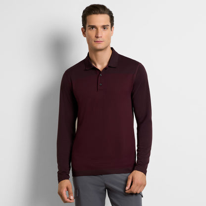 Club Seamless Long Sleeve Polo