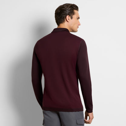 Club Seamless Long Sleeve Polo