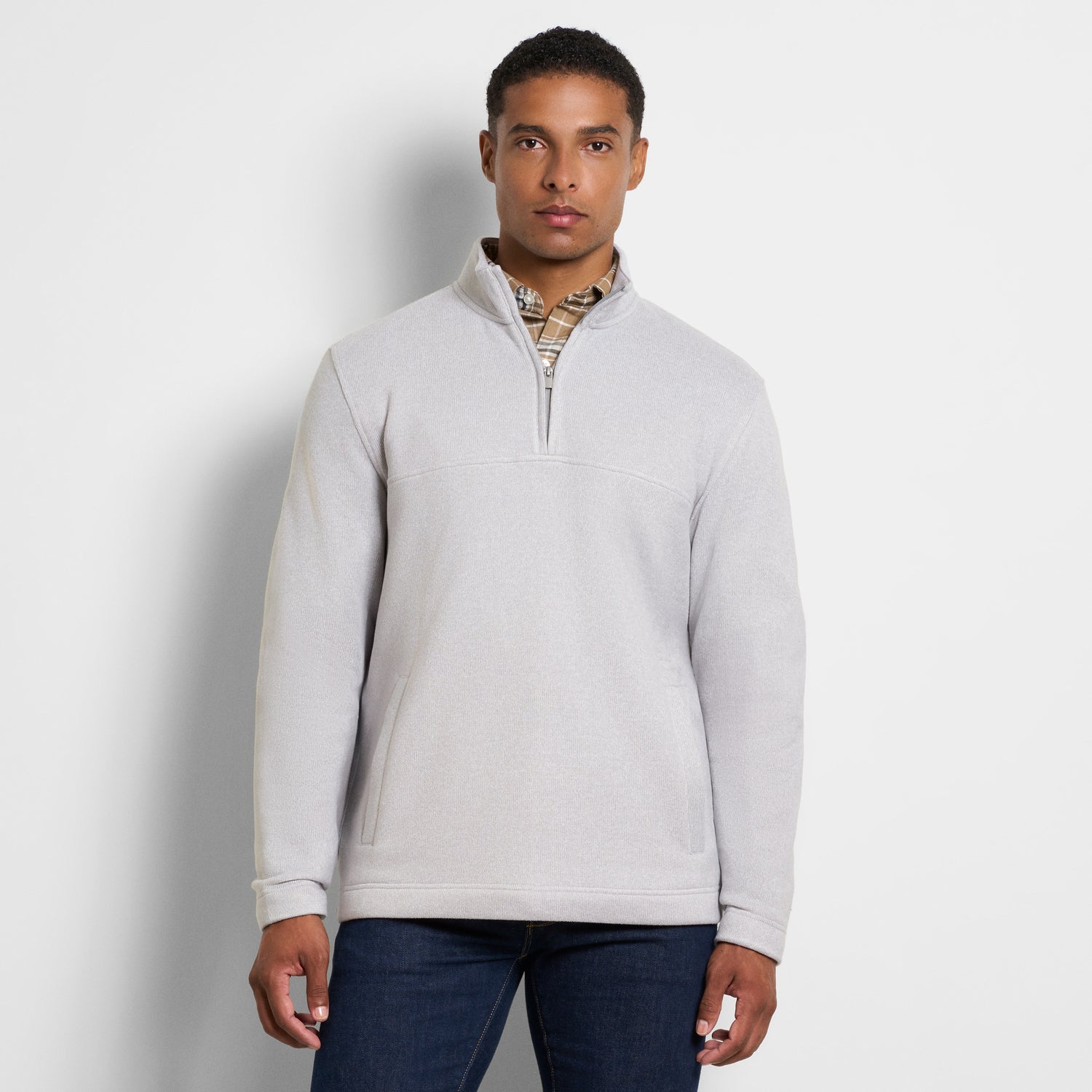 Essential Camdin Fleece Quarter Zip – Regular Fit