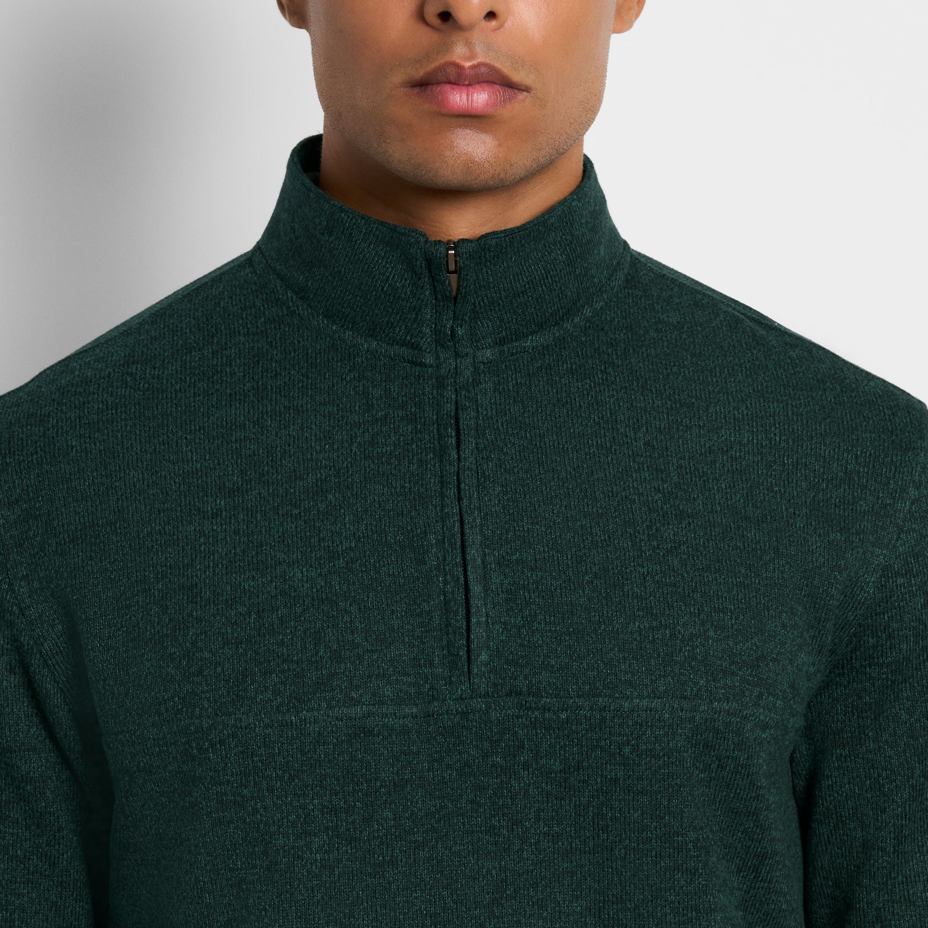 Essential Camdin Fleece Quarter Zip – Regular Fit