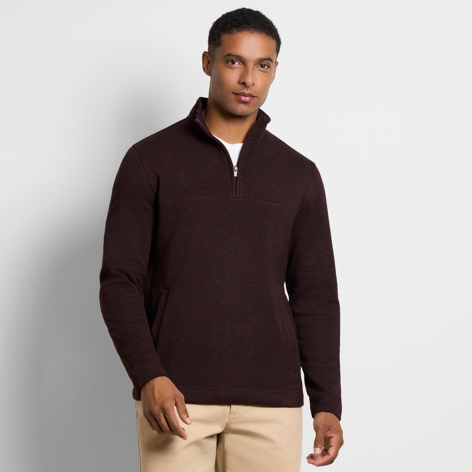 Essential Camdin Fleece Quarter Zip – Regular Fit