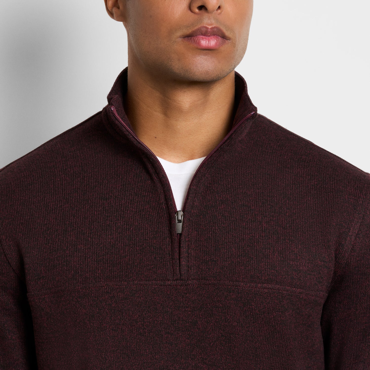 Essential Camdin Fleece Quarter Zip – Regular Fit