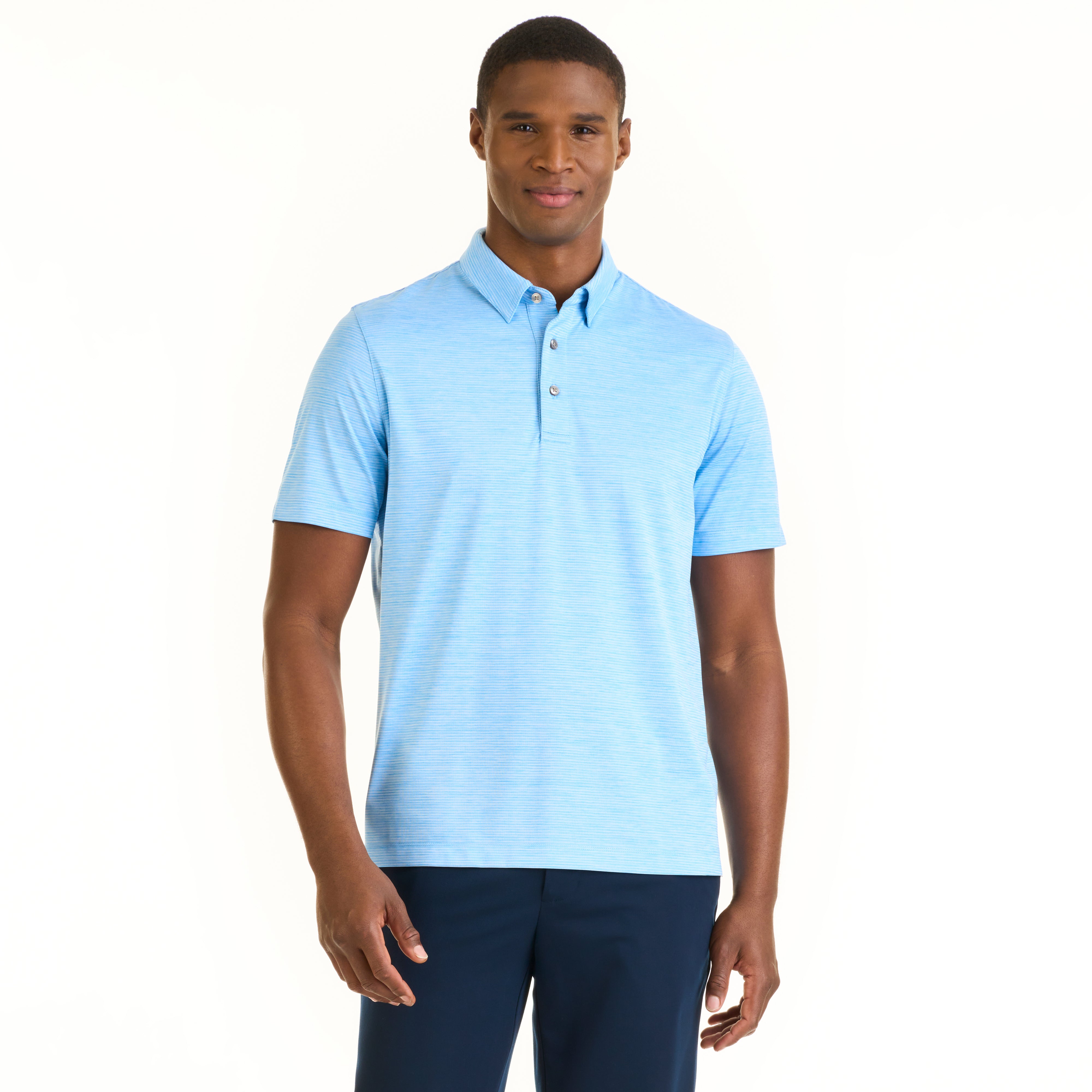 Nike men's heather sales dry golf polo