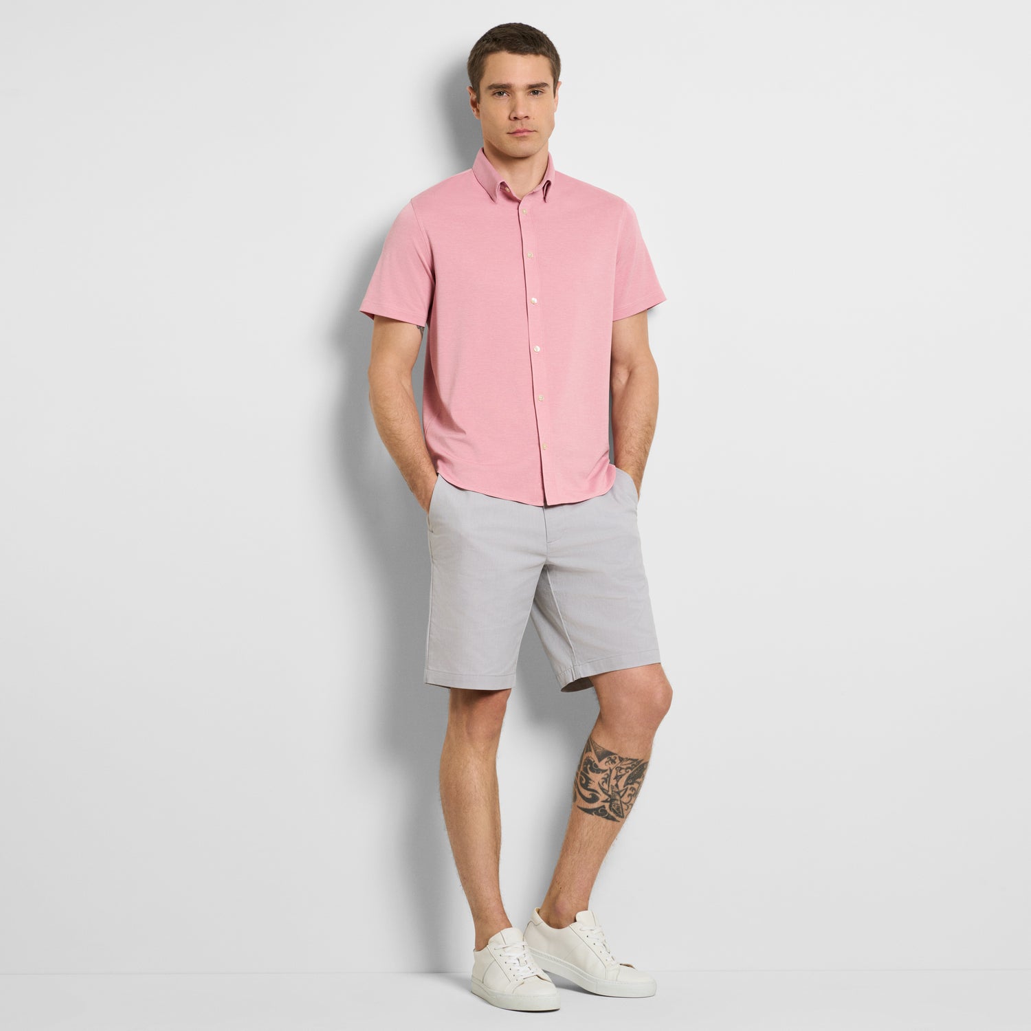 Performance Knit Short Sleeve Solid - Slim Fit