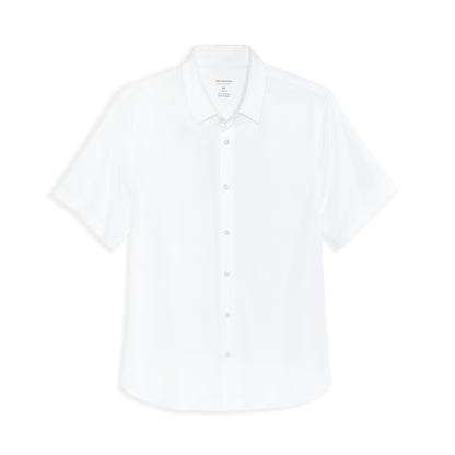 Performance Knit Solid Short Sleeve Button Up Shirt - Slim Fit