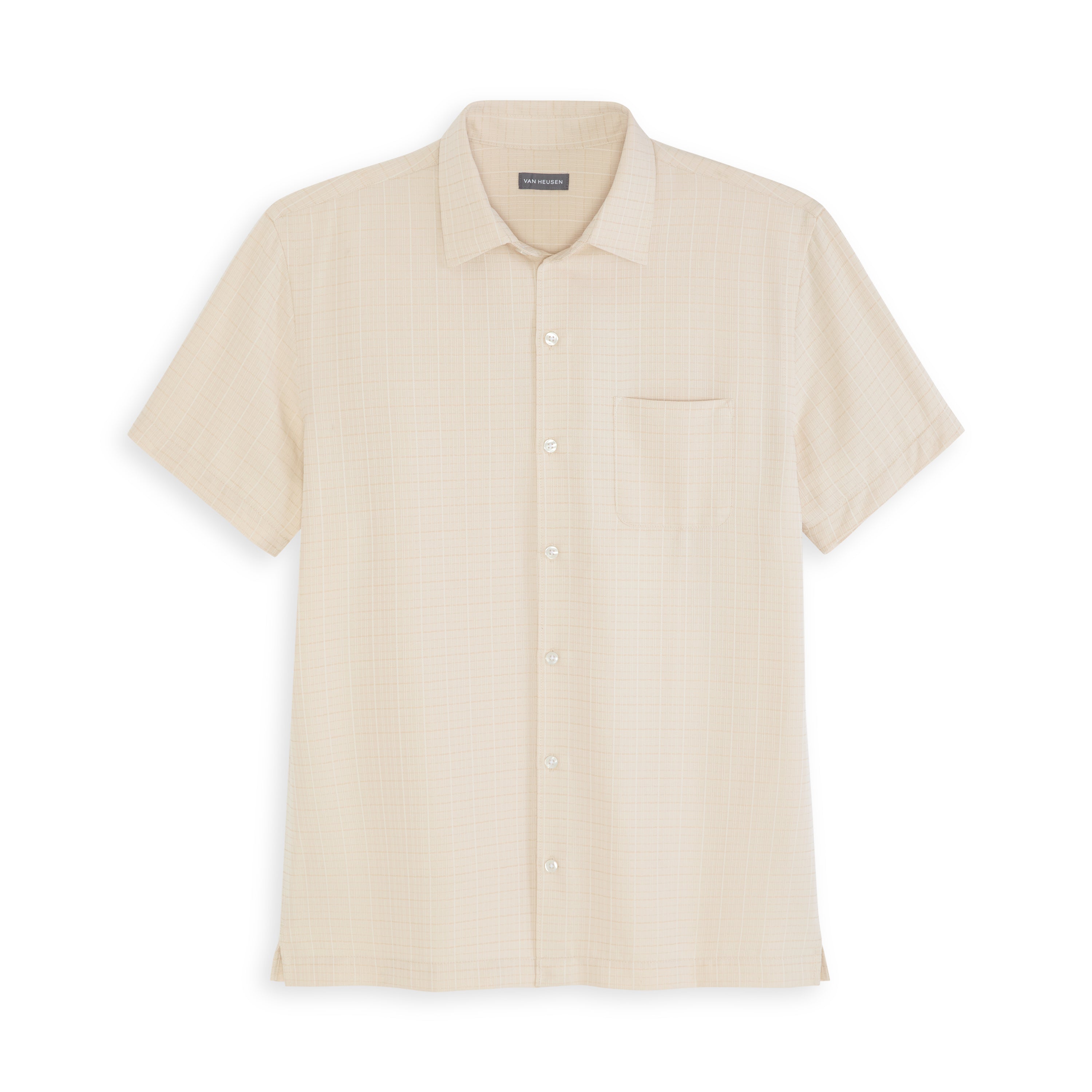 Weekend Short Sleeve Solid Camp Shirt - Regular Fit