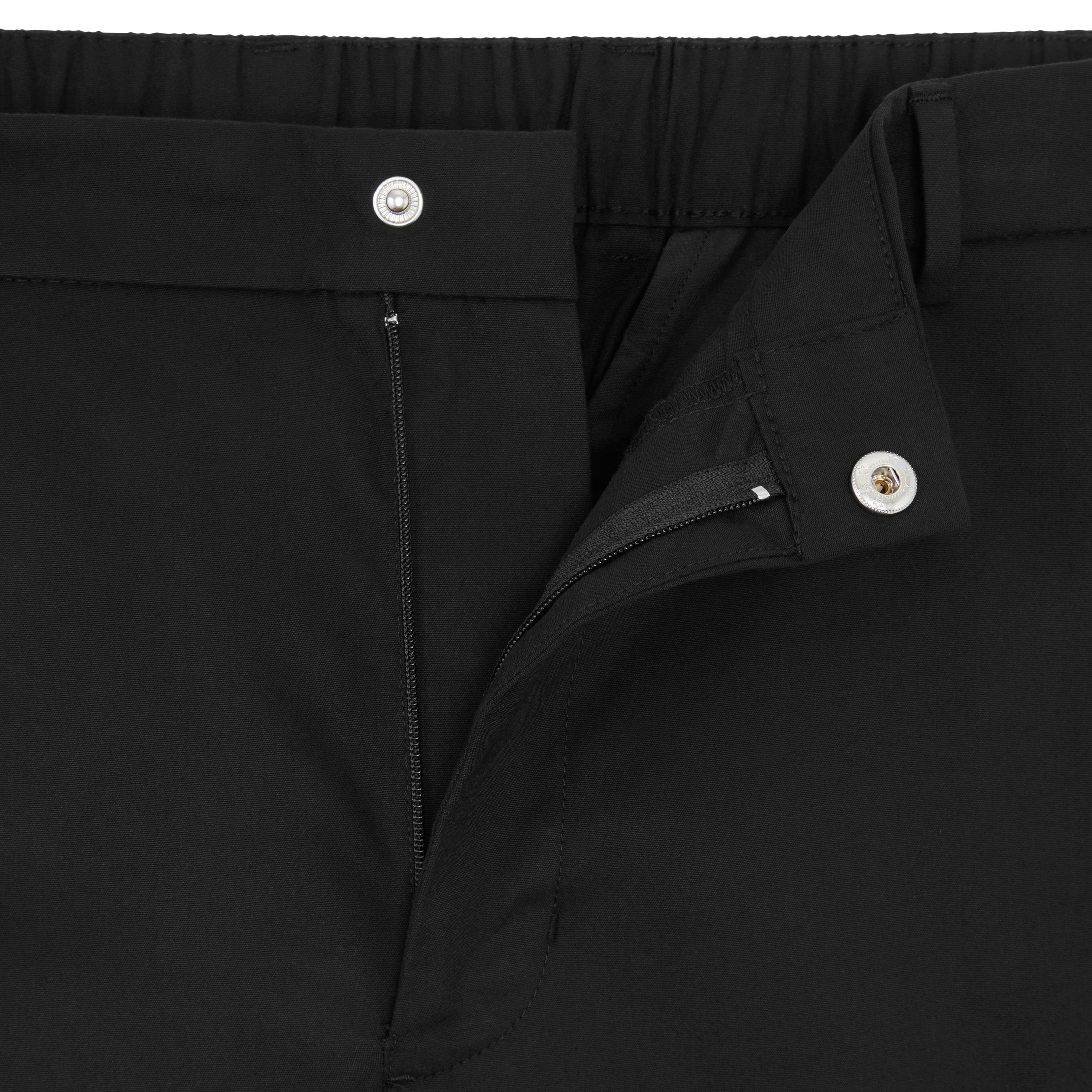 Cotton Poplin Cargo Short - Straight Fit