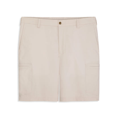 Cotton Poplin Cargo Short - Straight Fit