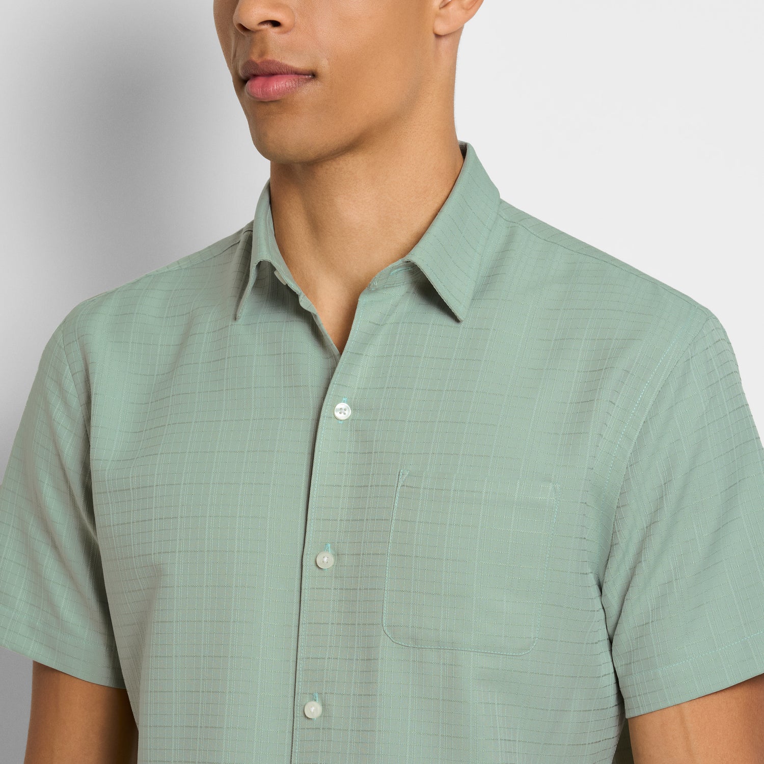 Weekend Short Sleeve Camp Solid Shirt - Regular Fit