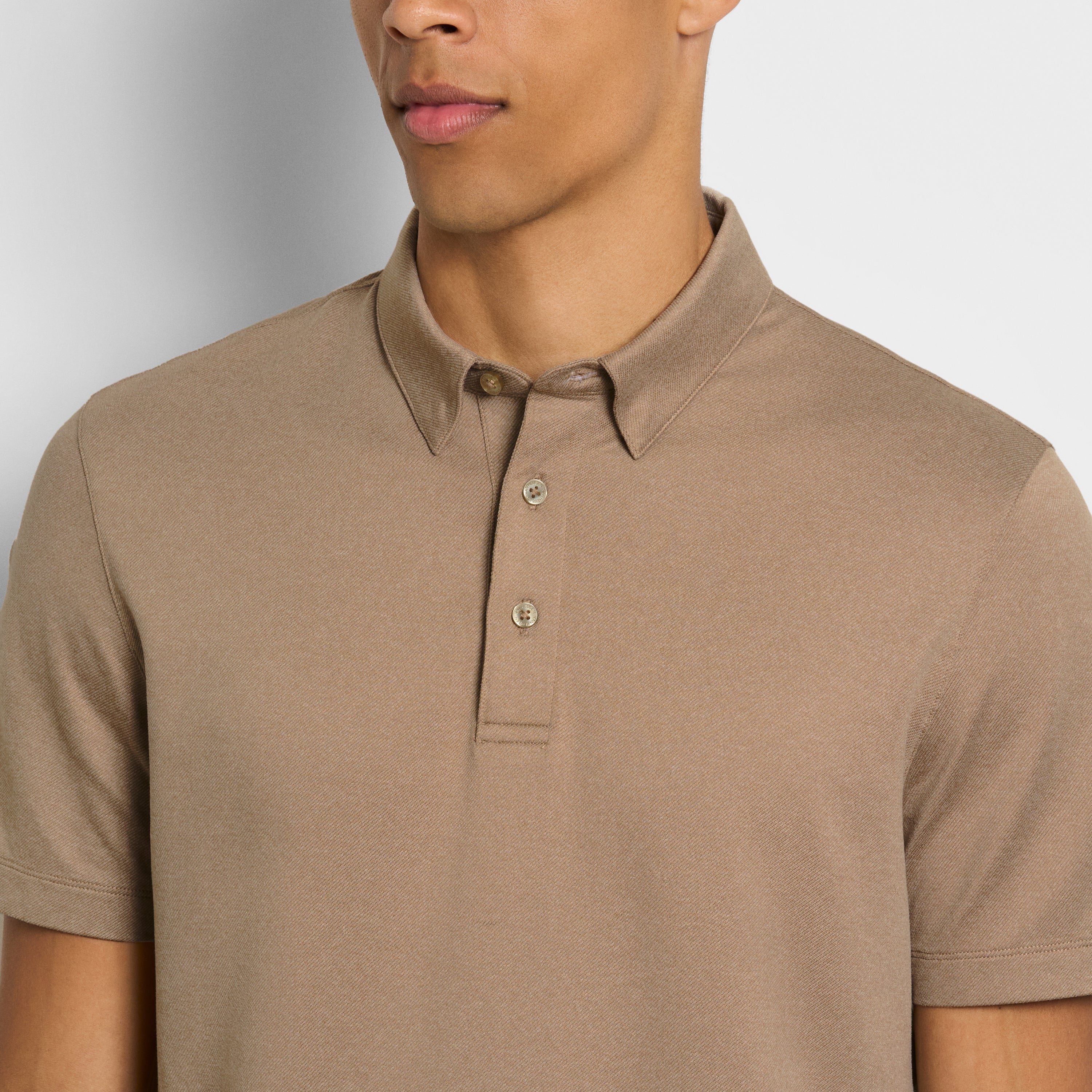 Performance Solid Twill Polo