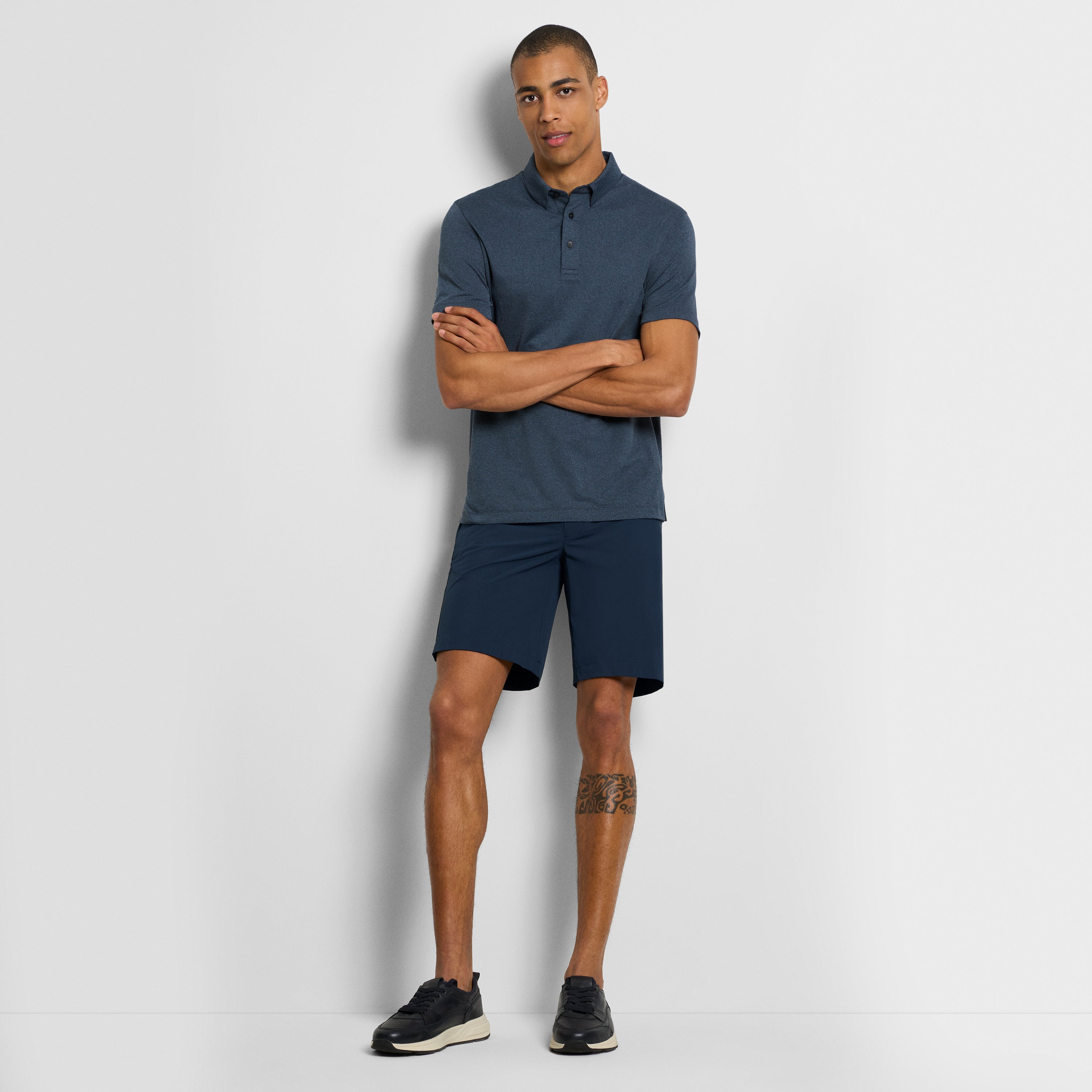 Performance Solid Twill Polo