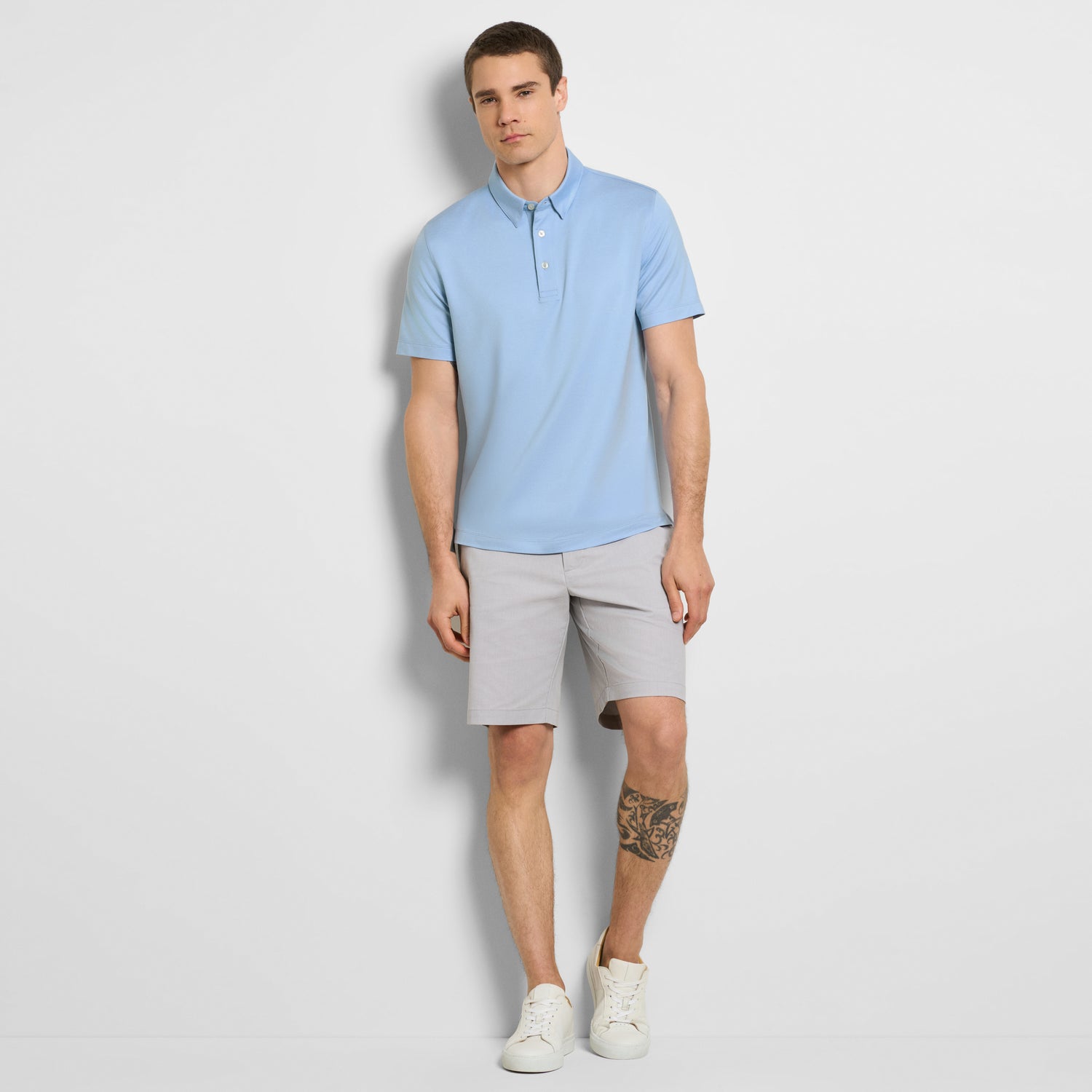 Performance Solid Twill Polo