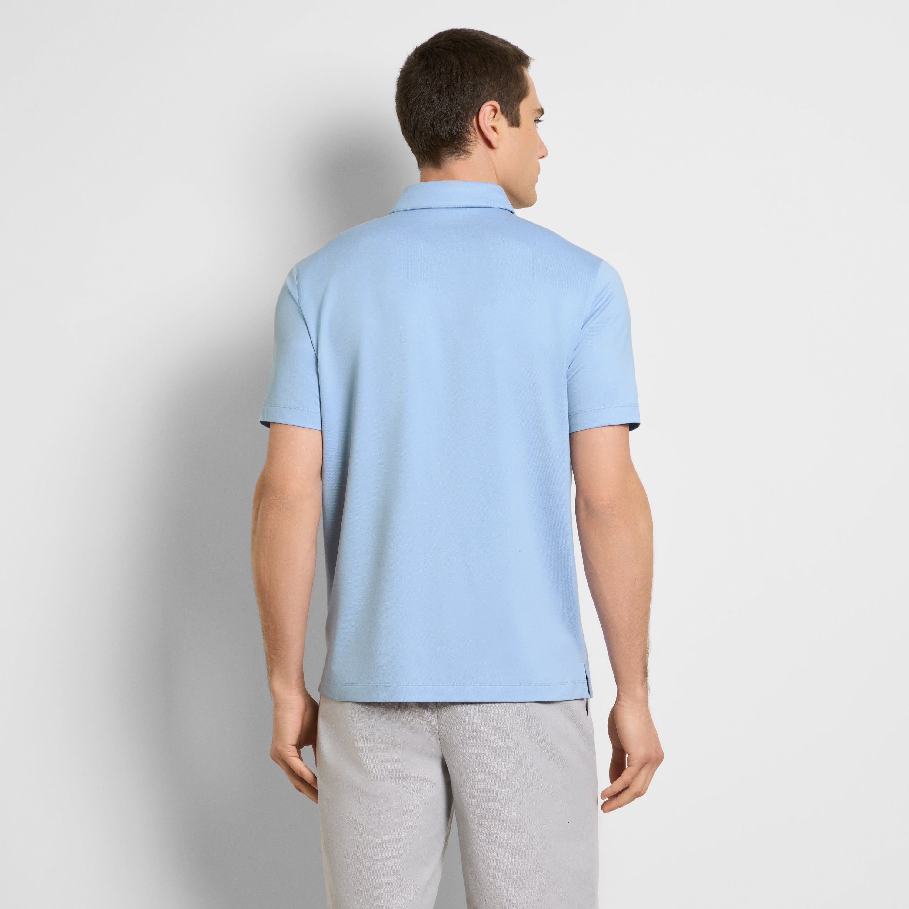 Performance Solid Twill Polo