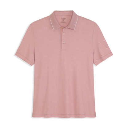 Performance Birdseye Stripe Polo