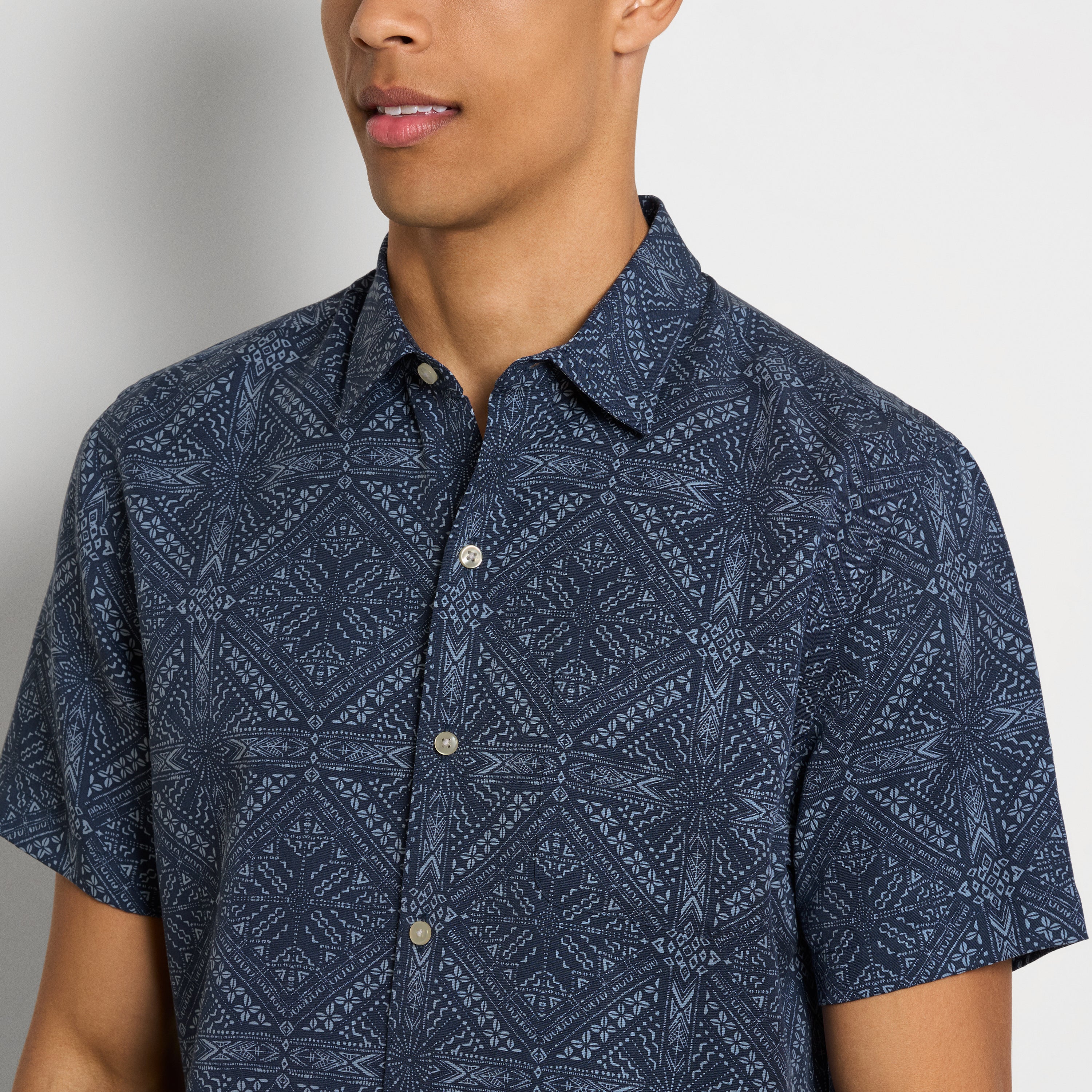 Weekend Bandana Print Camp Shirt - Regular Fit