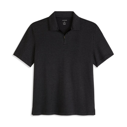 Essential Jacquard Zip Fancy Polo