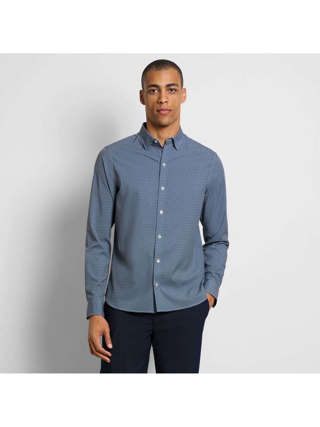 Performance All Way Stretch Arrow Print Shirt - Slim Fit