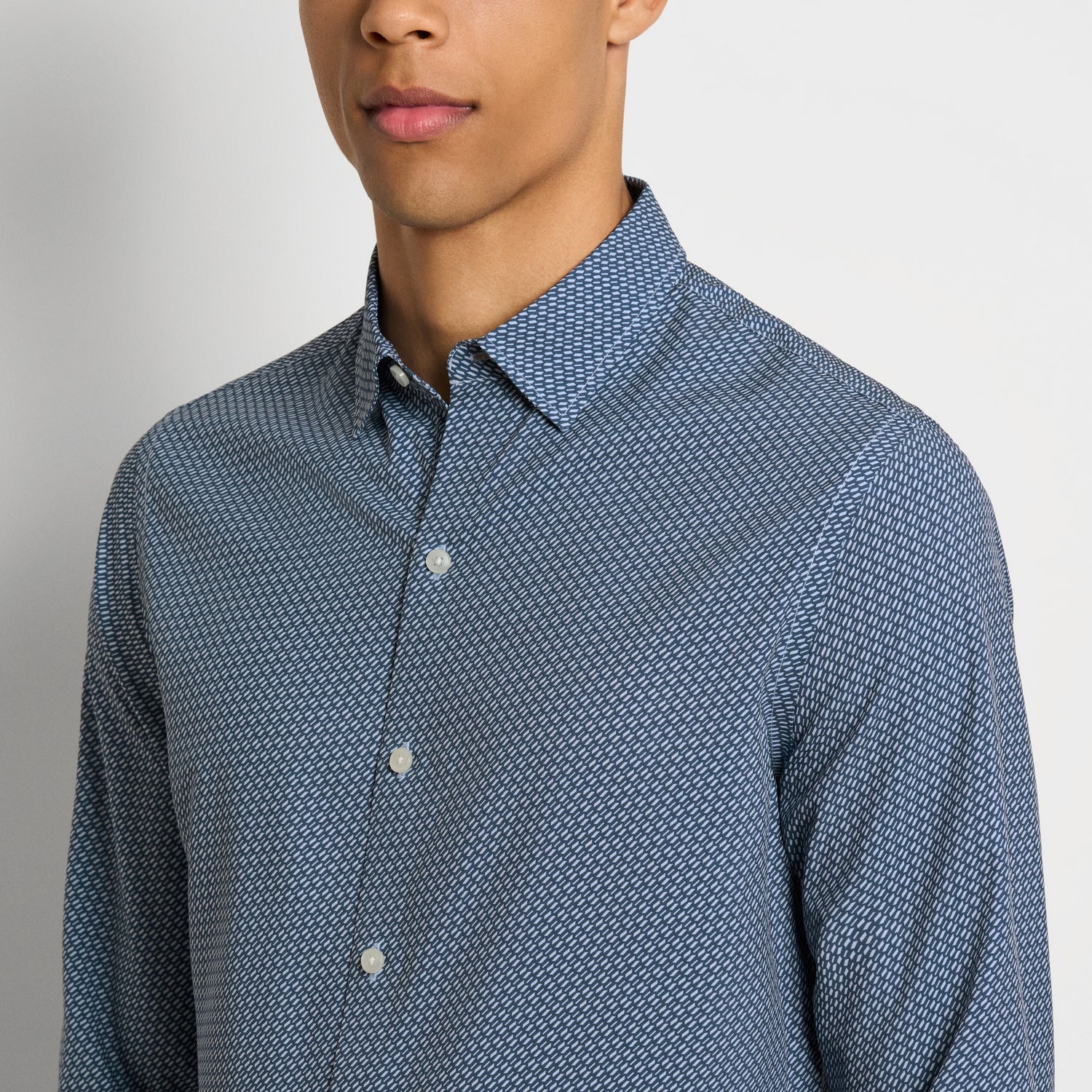 Performance All Way Stretch Arrow Print Shirt - Slim Fit