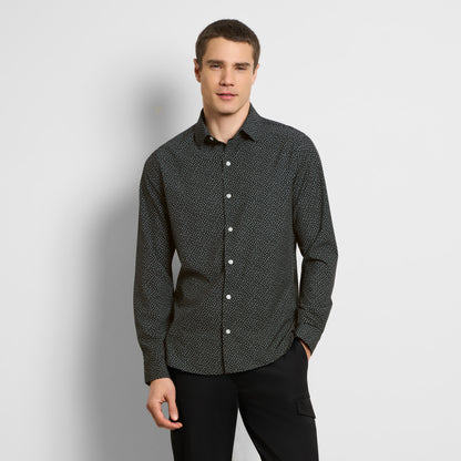 Performance All Way Stretch Abstract Print Shirt - Slim Fit